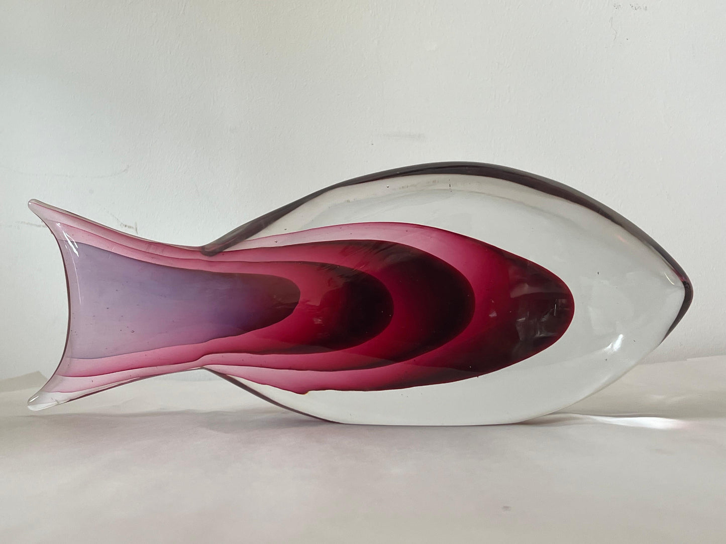 Frisman Vintage Antonio Da Ross Cenedese Glass Fish Murano Italy 1960's
