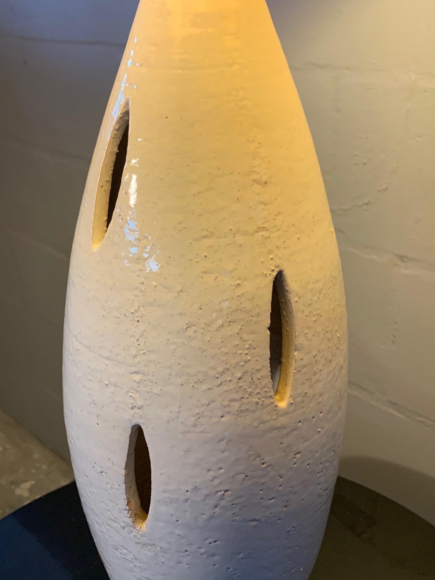 Frisman Vintage Impressive Aldo Londi for Bitossi Ceramic Lamp