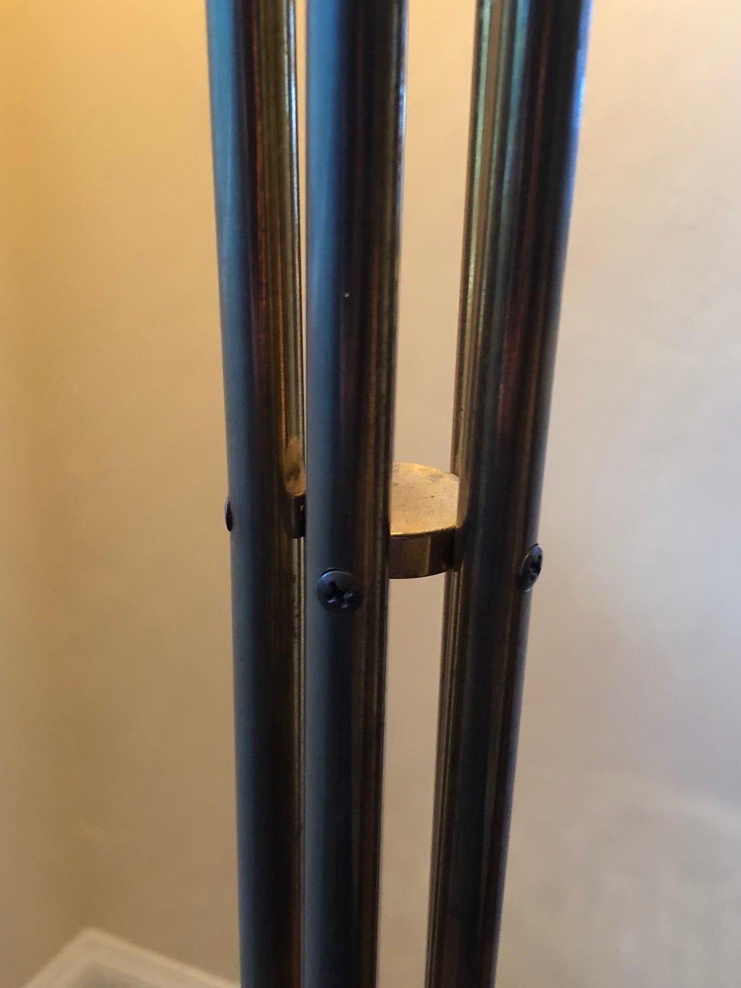 Frisman Vintage A Five Arm Tree Form Brass Floorlamp