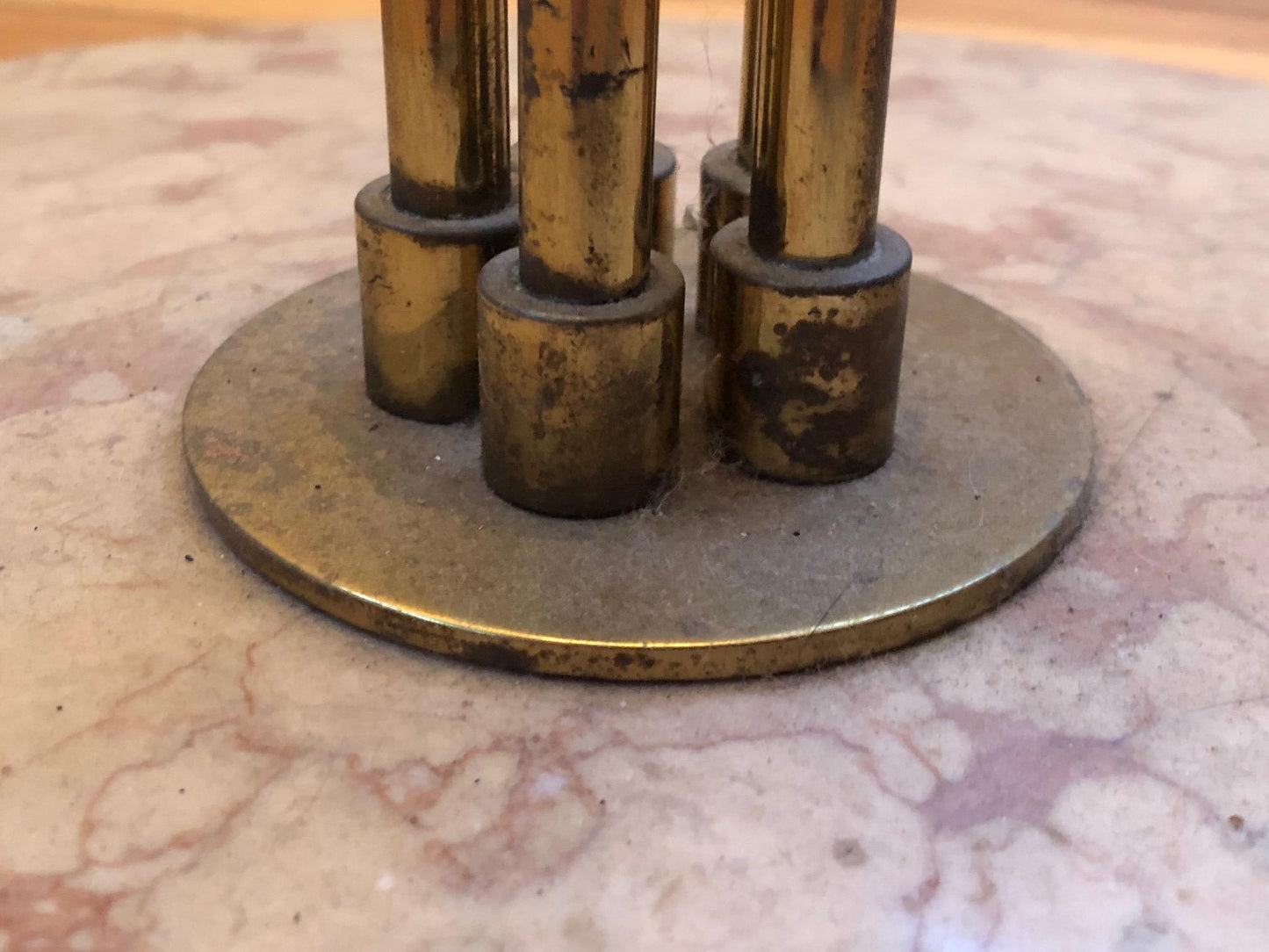 Frisman Vintage A Five Arm Tree Form Brass Floorlamp