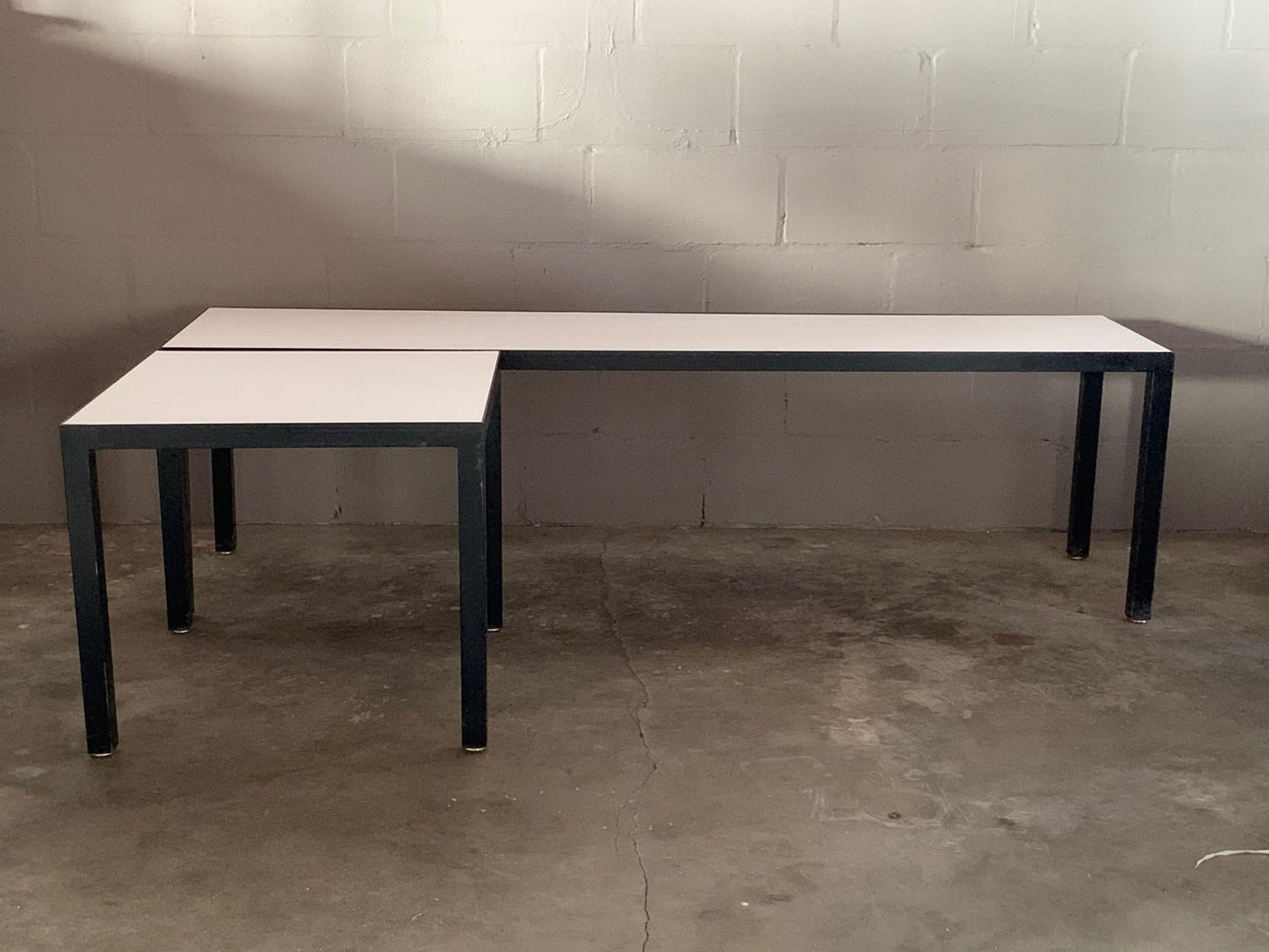 Frisman Vintage Minimalist Bench and Matching Table by JG Furniture