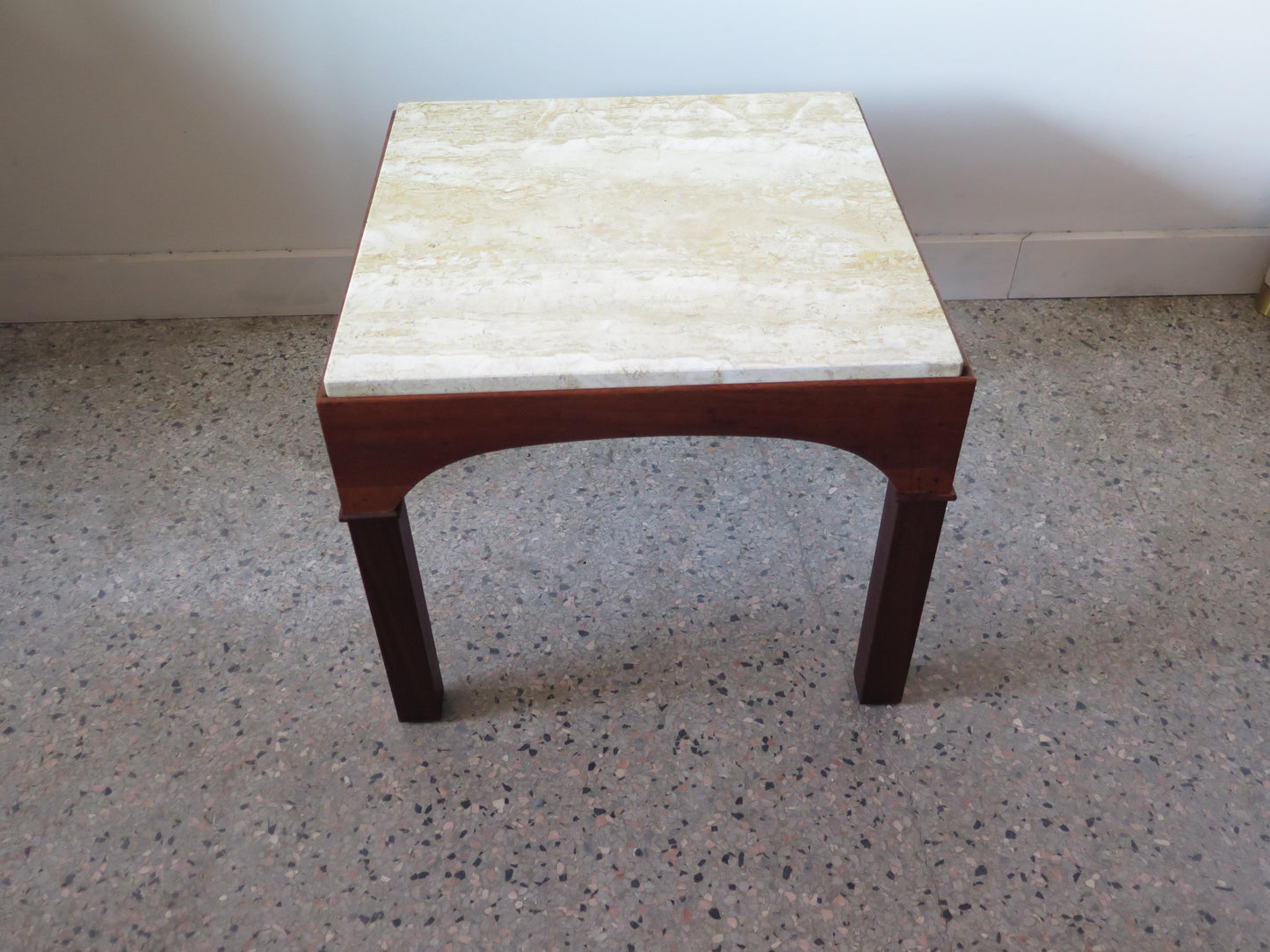 Frisman Vintage John Keal Brown Saltman Occasional Table