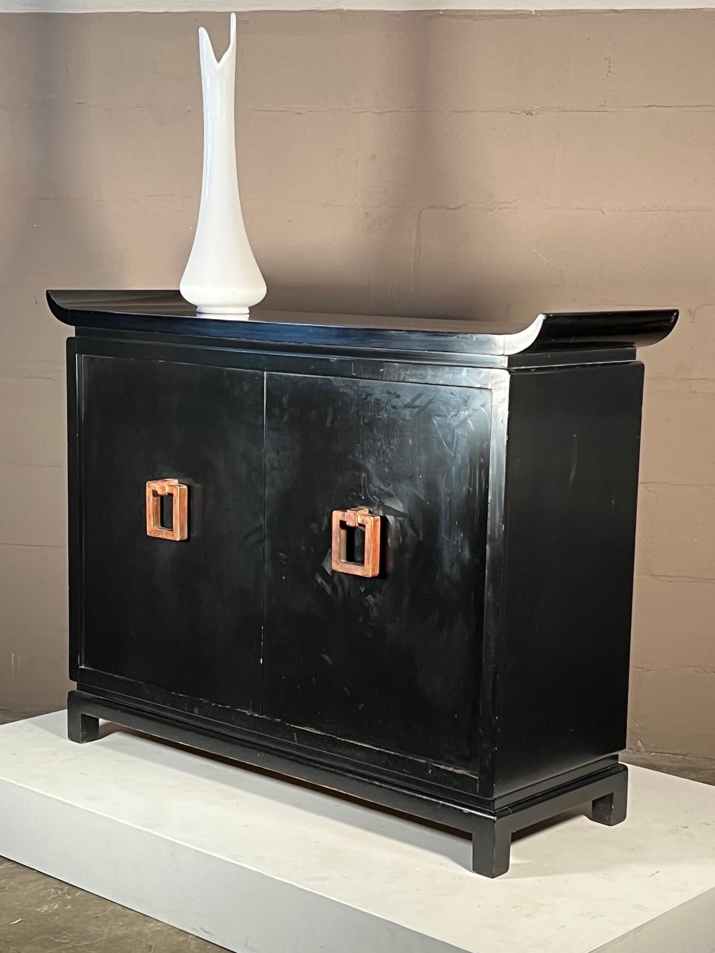 Frisman Vintage Original James Mont Cabinet in Asian Style