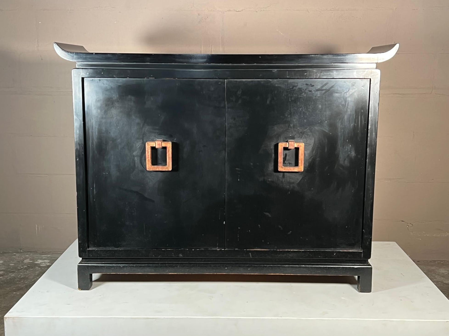 Frisman Vintage Original James Mont Cabinet in Asian Style