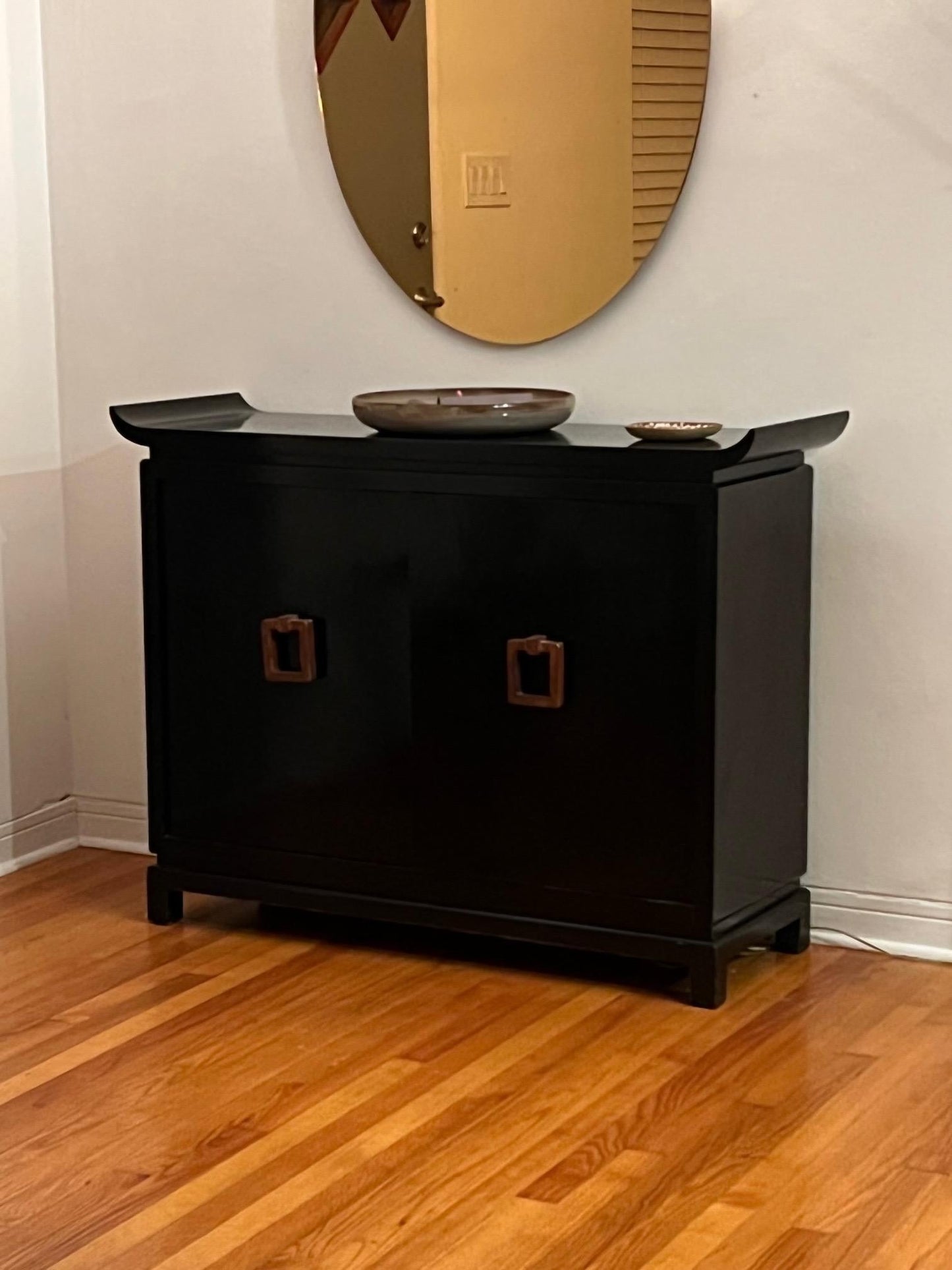 Frisman Vintage Original James Mont Cabinet in Asian Style