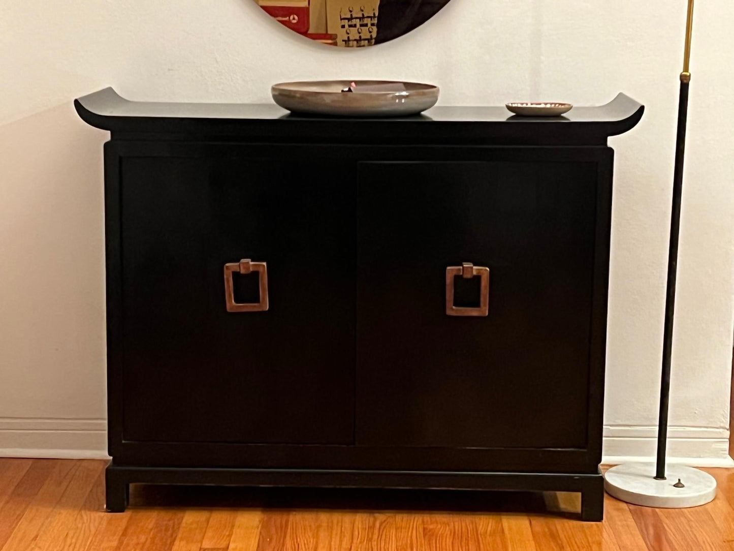 Frisman Vintage Original James Mont Cabinet in Asian Style