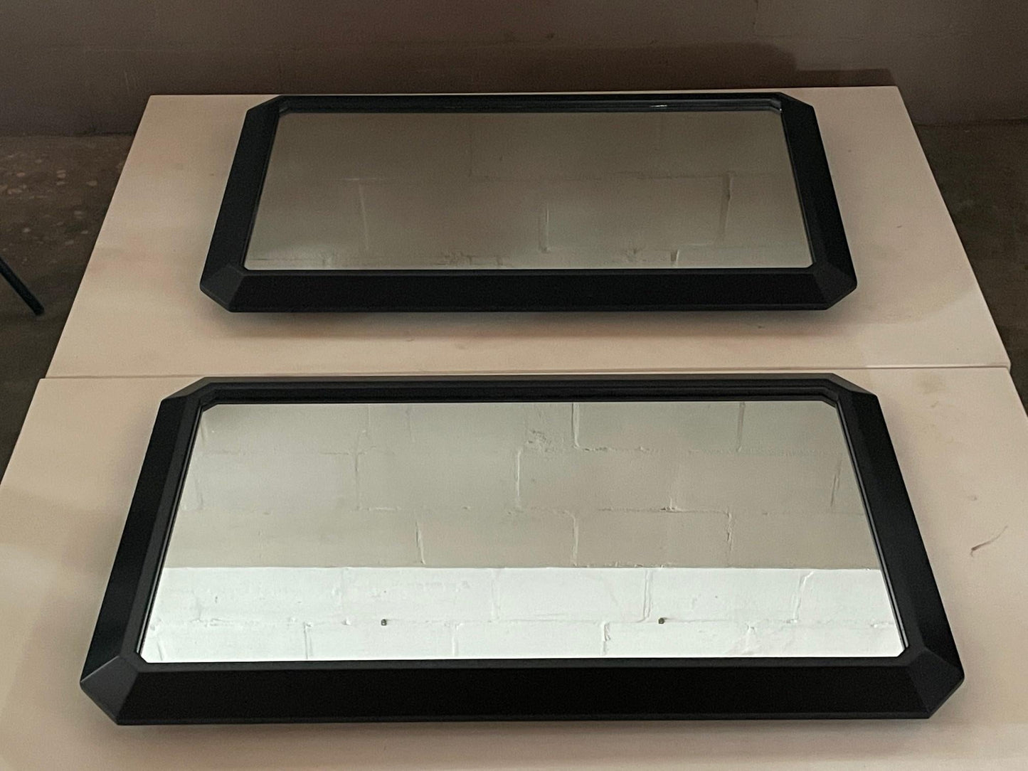 Frisman Vintage Pair of John Widdicomb Mirrors 1979