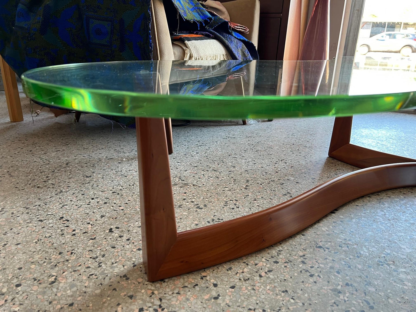 Frisman Vintage John Widdicomb Biomorphic Coffee Table ca' 1950's