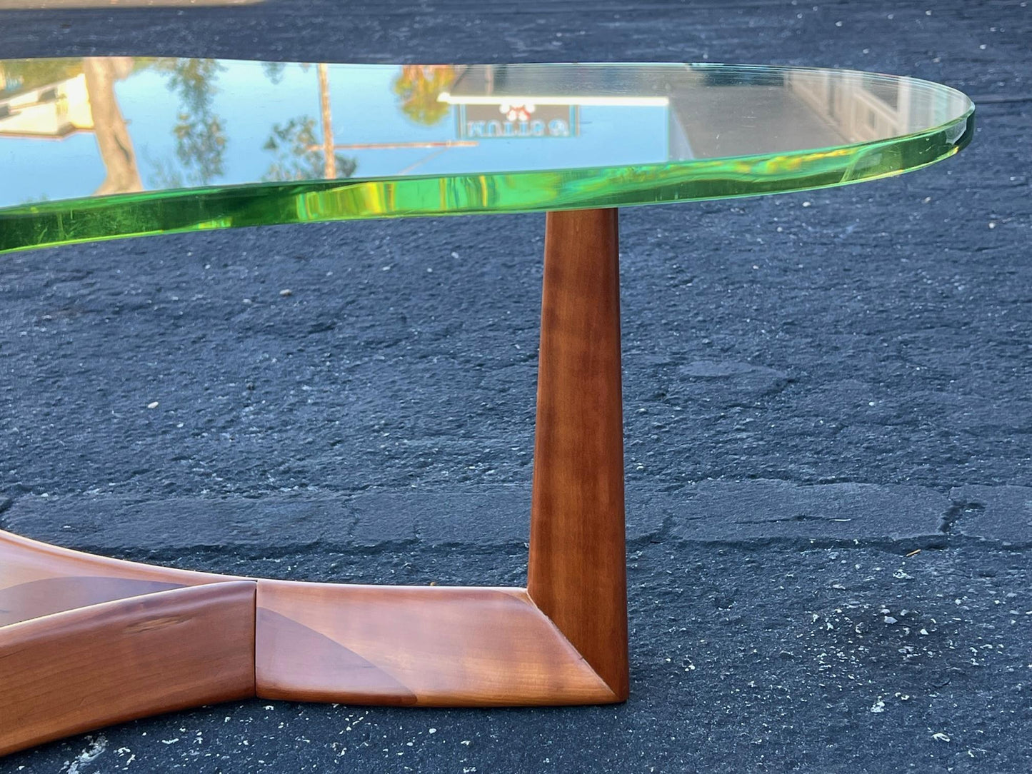 Frisman Vintage John Widdicomb Biomorphic Coffee Table ca' 1950's