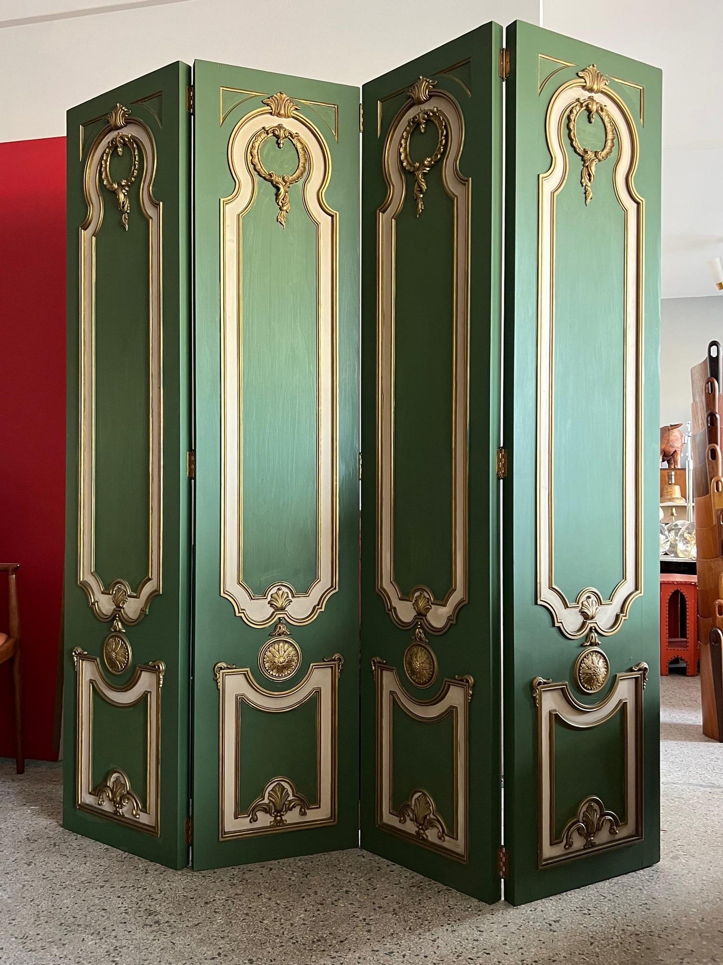 Frisman Vintage Screen By Jansen ca' 1940's