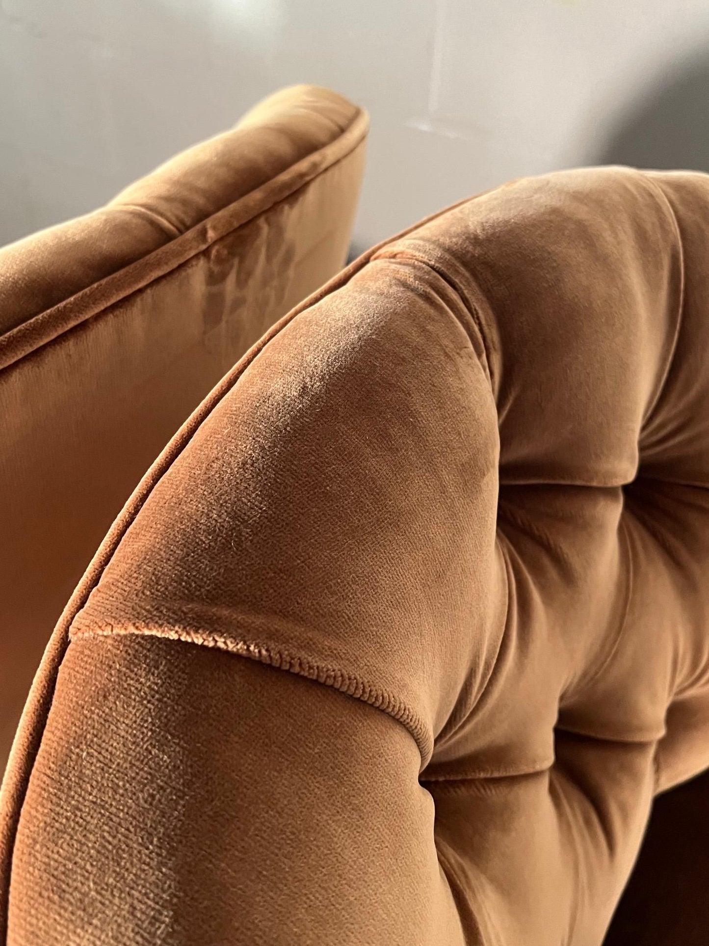 Frisman Vintage Slipper Chairs by Edward Wormley for Dunbar Janus Collection