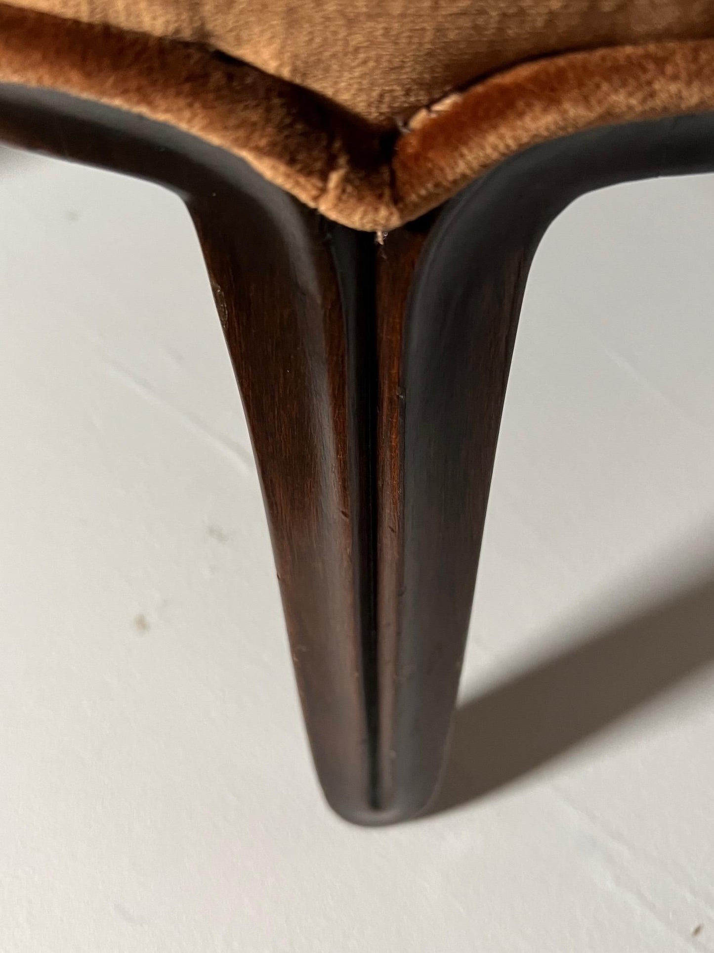 Frisman Vintage Slipper Chairs by Edward Wormley for Dunbar Janus Collection