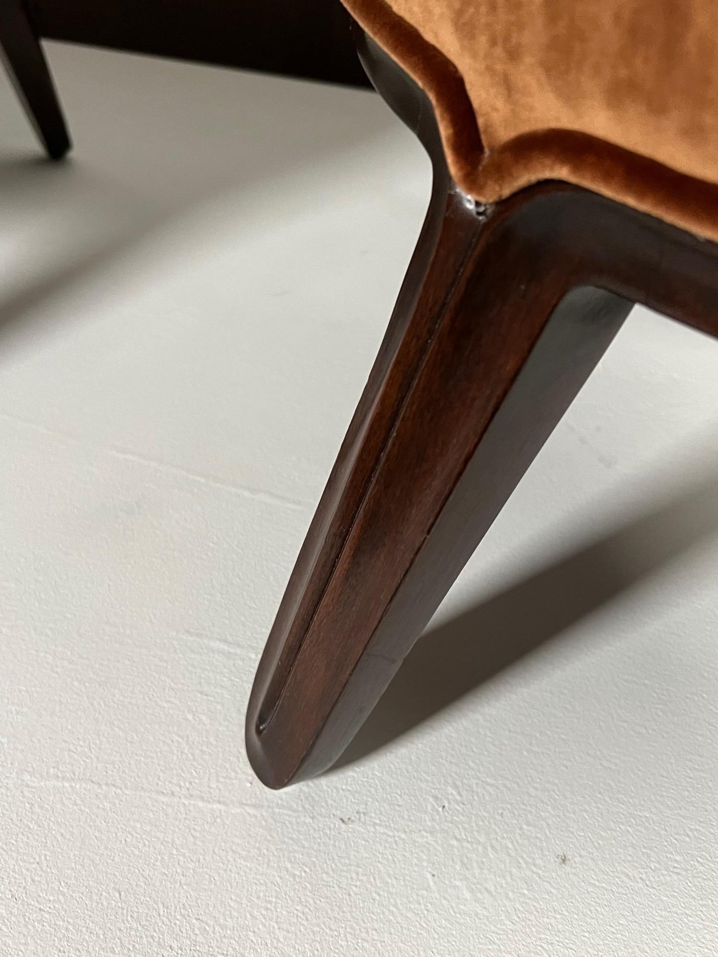 Frisman Vintage Slipper Chairs by Edward Wormley for Dunbar Janus Collection