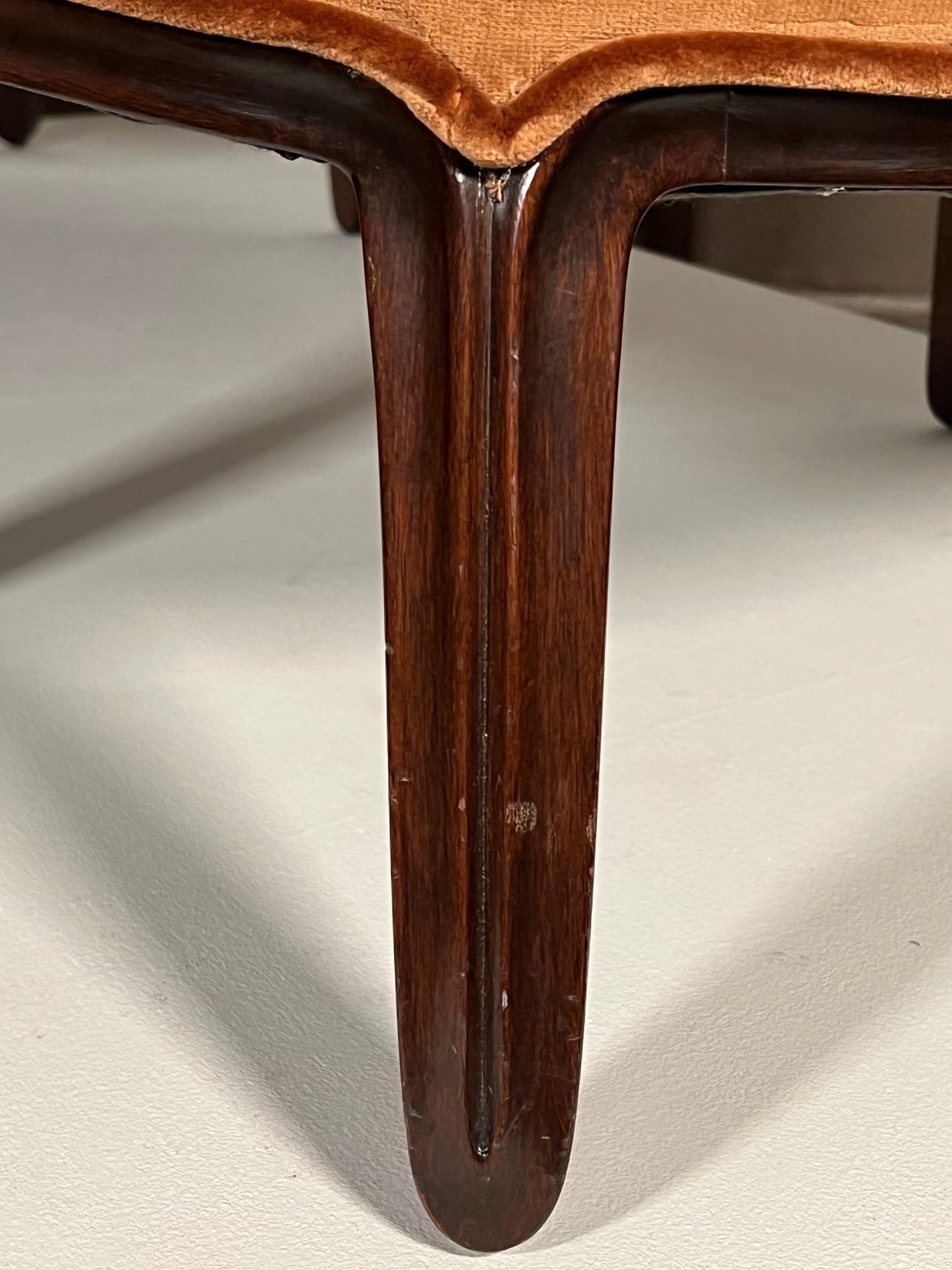 Frisman Vintage Slipper Chairs by Edward Wormley for Dunbar Janus Collection