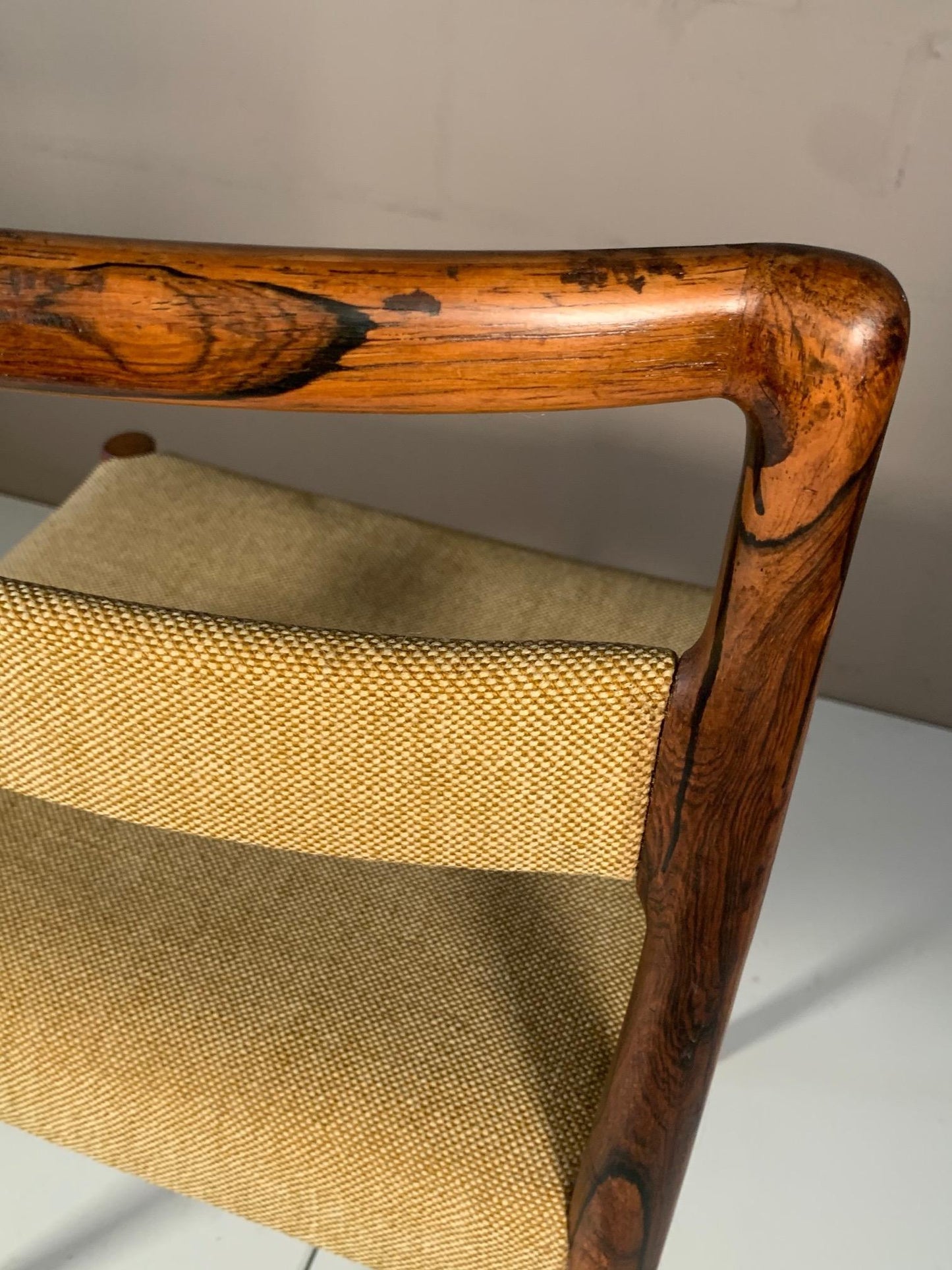 Frisman Vintage Set of Four Dining Chairs by Kai Kristiansen in Brazilian Rosewood