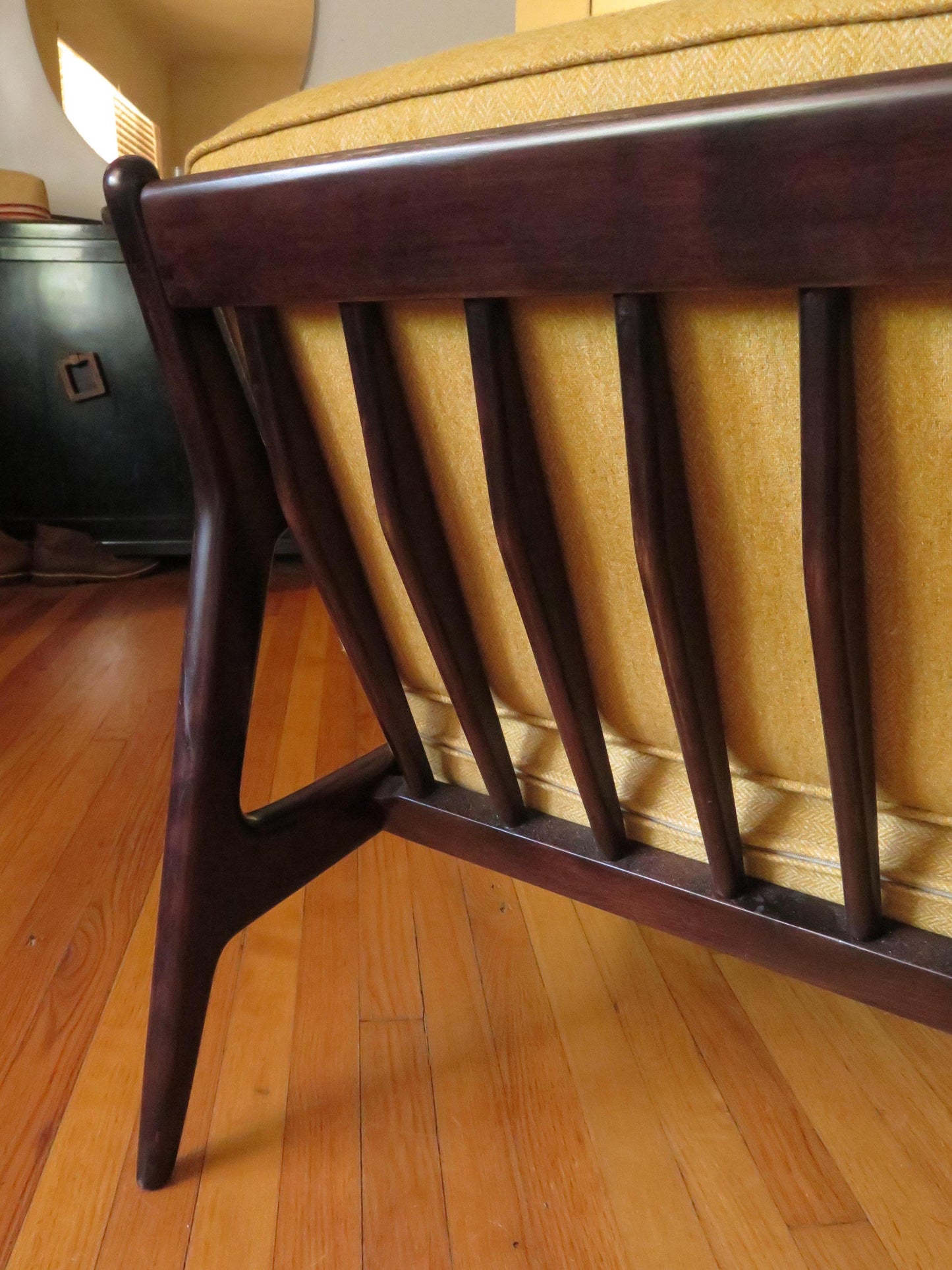 Frisman Vintage Kofod Larsen Three Seat Danish Sofa