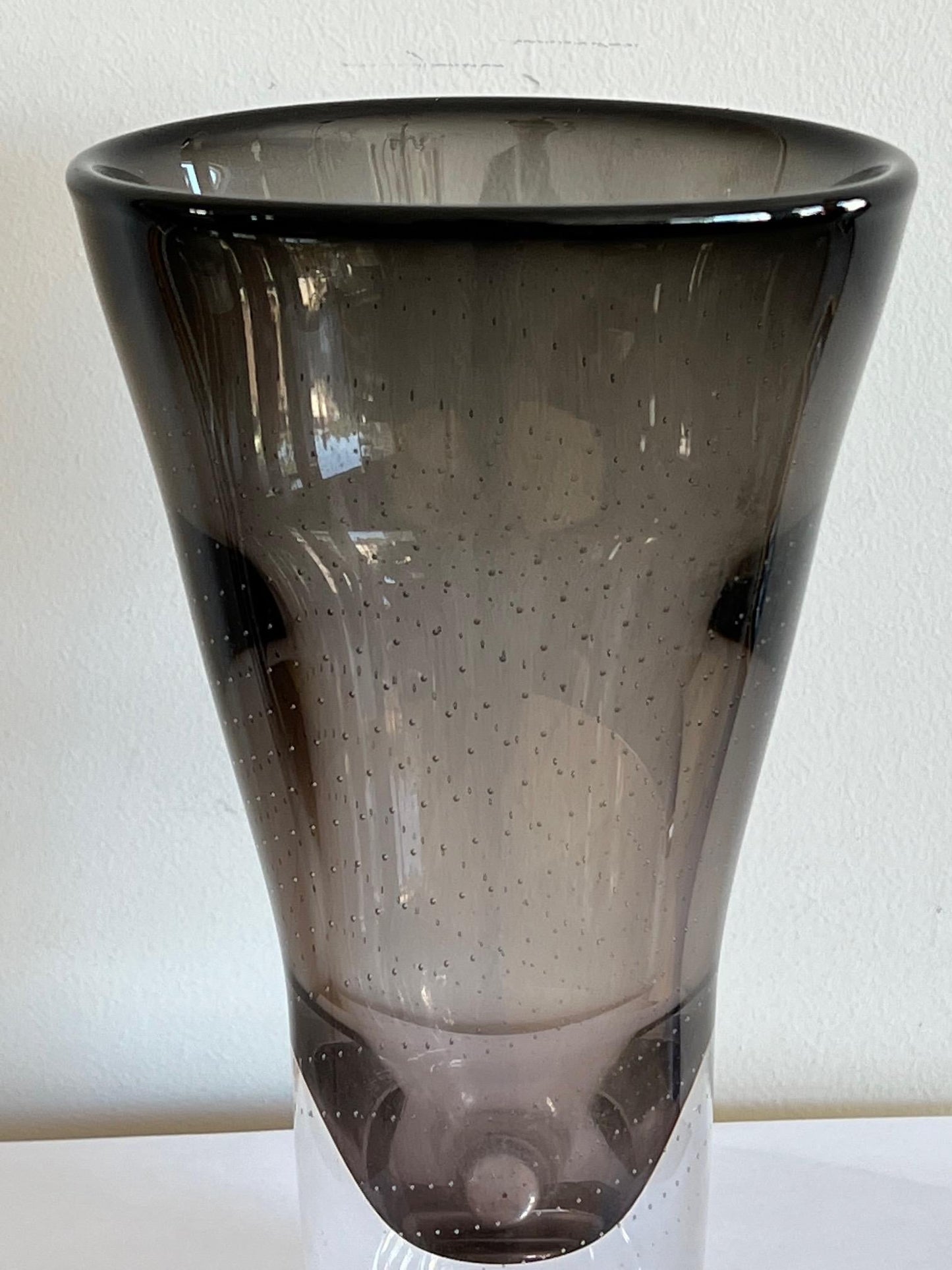 Frisman Vintage Kosta Boda Glass Vase by Goran Warff