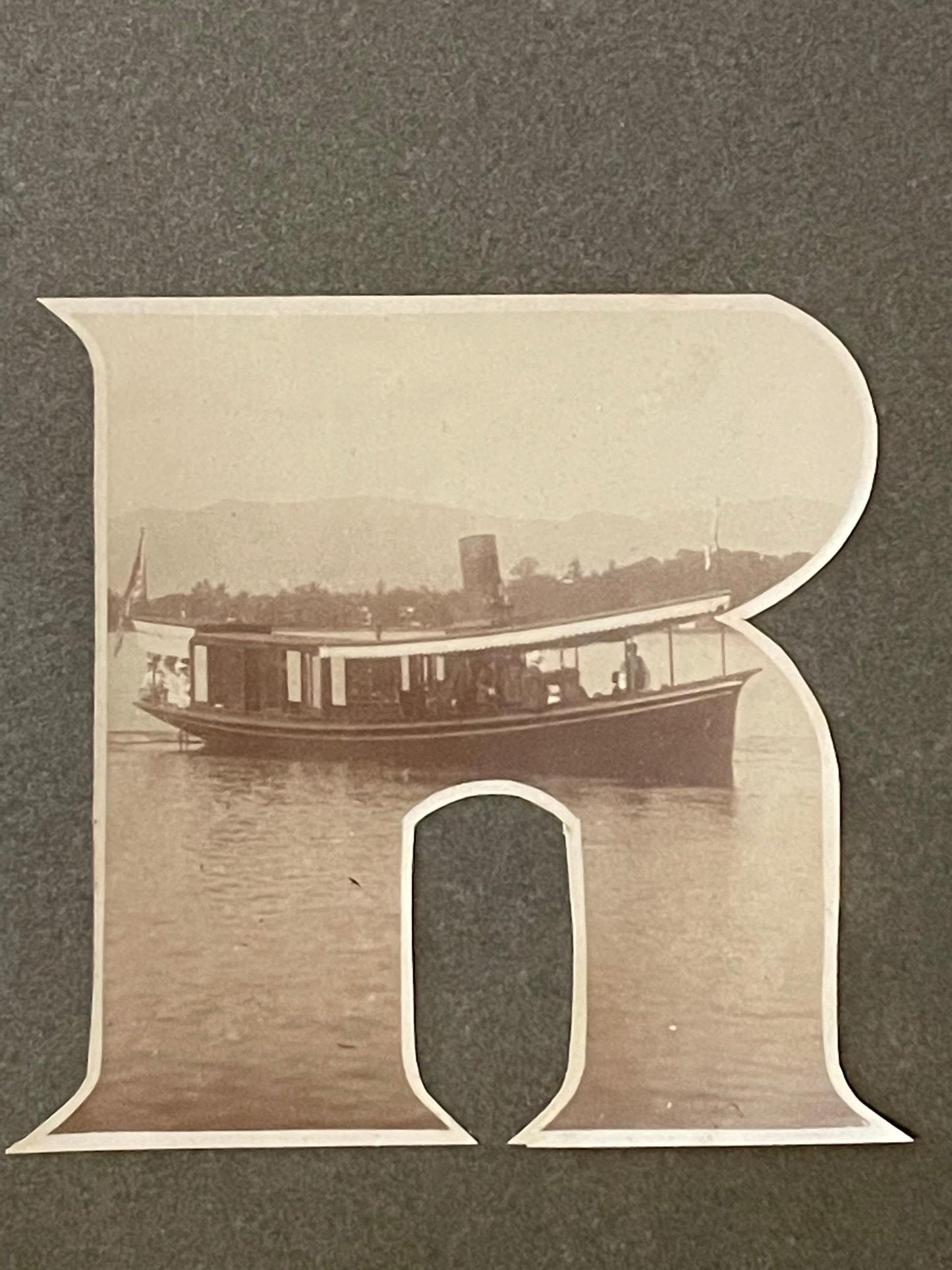 Frisman Vintage Lake George Vintage Photograph, circa 1910