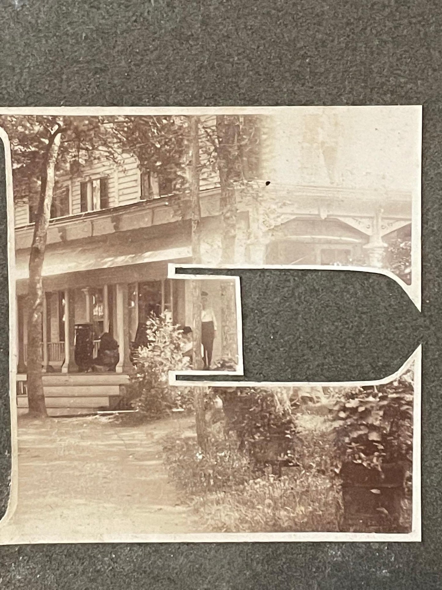 Frisman Vintage Lake George Vintage Photograph, circa 1910