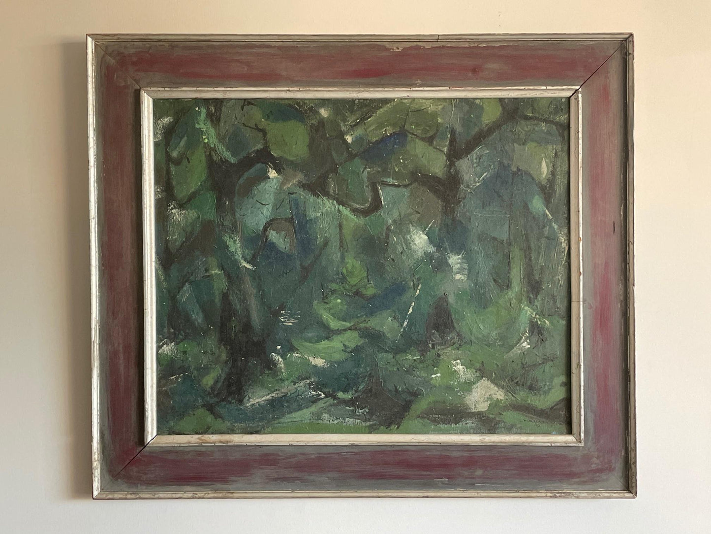 Frisman Vintage Landscape by Leonard Maurer, 1949