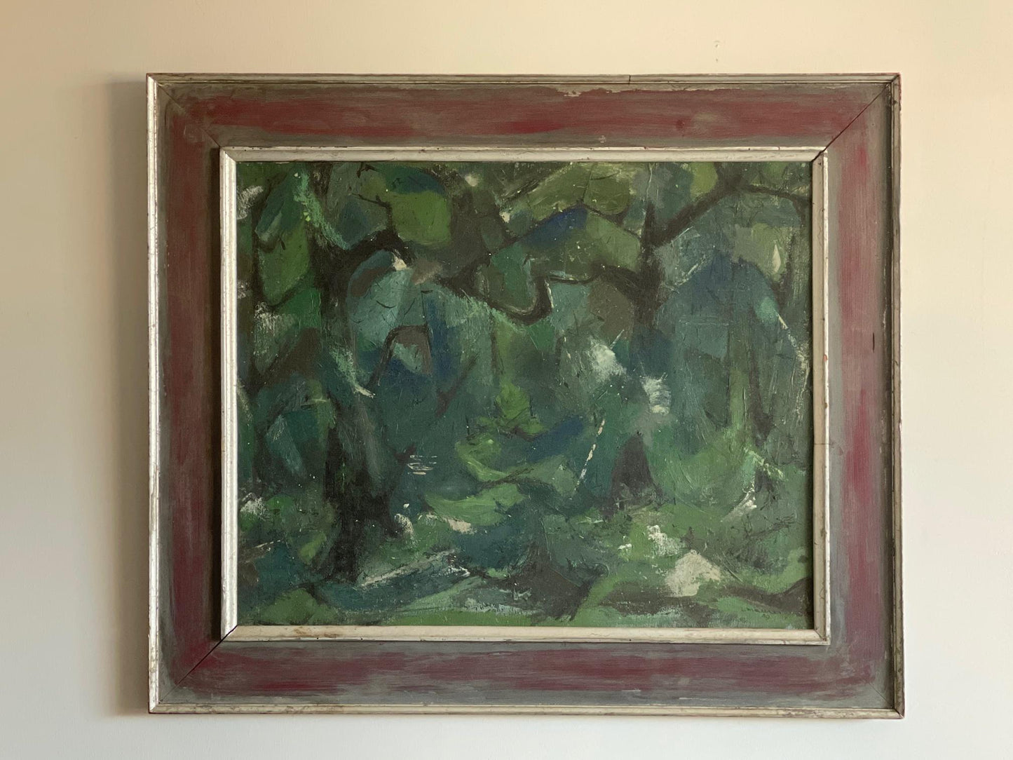 Frisman Vintage Landscape by Leonard Maurer, 1949