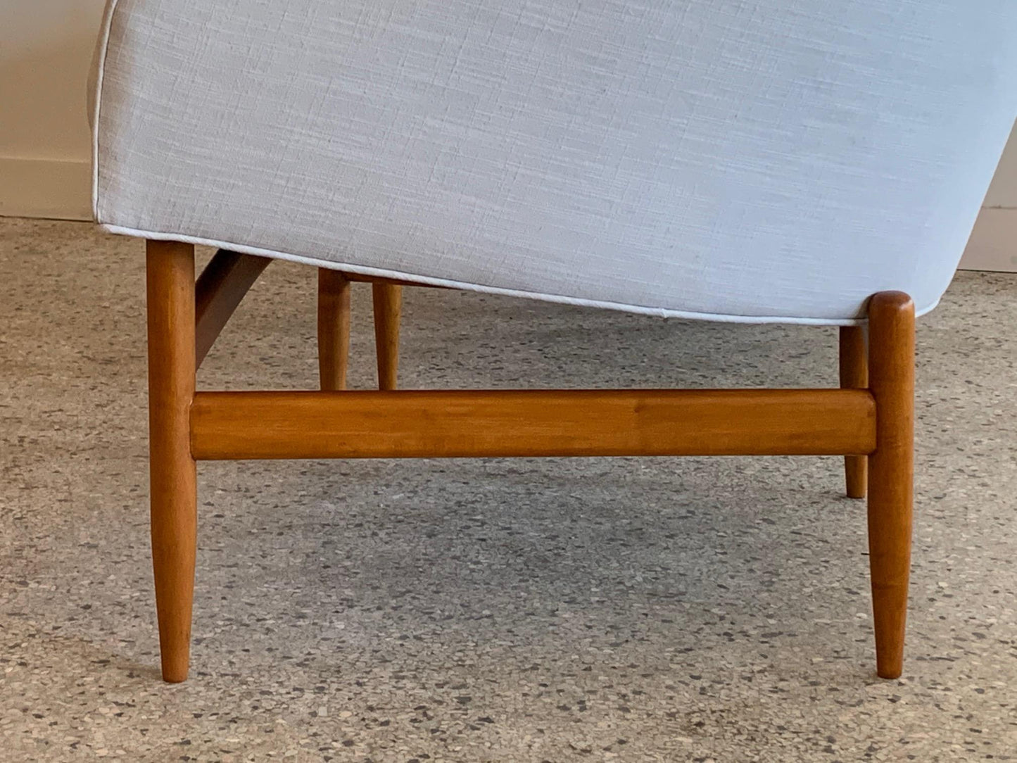 Frisman Vintage Pair of Lawrence Peabody Barrel Chairs