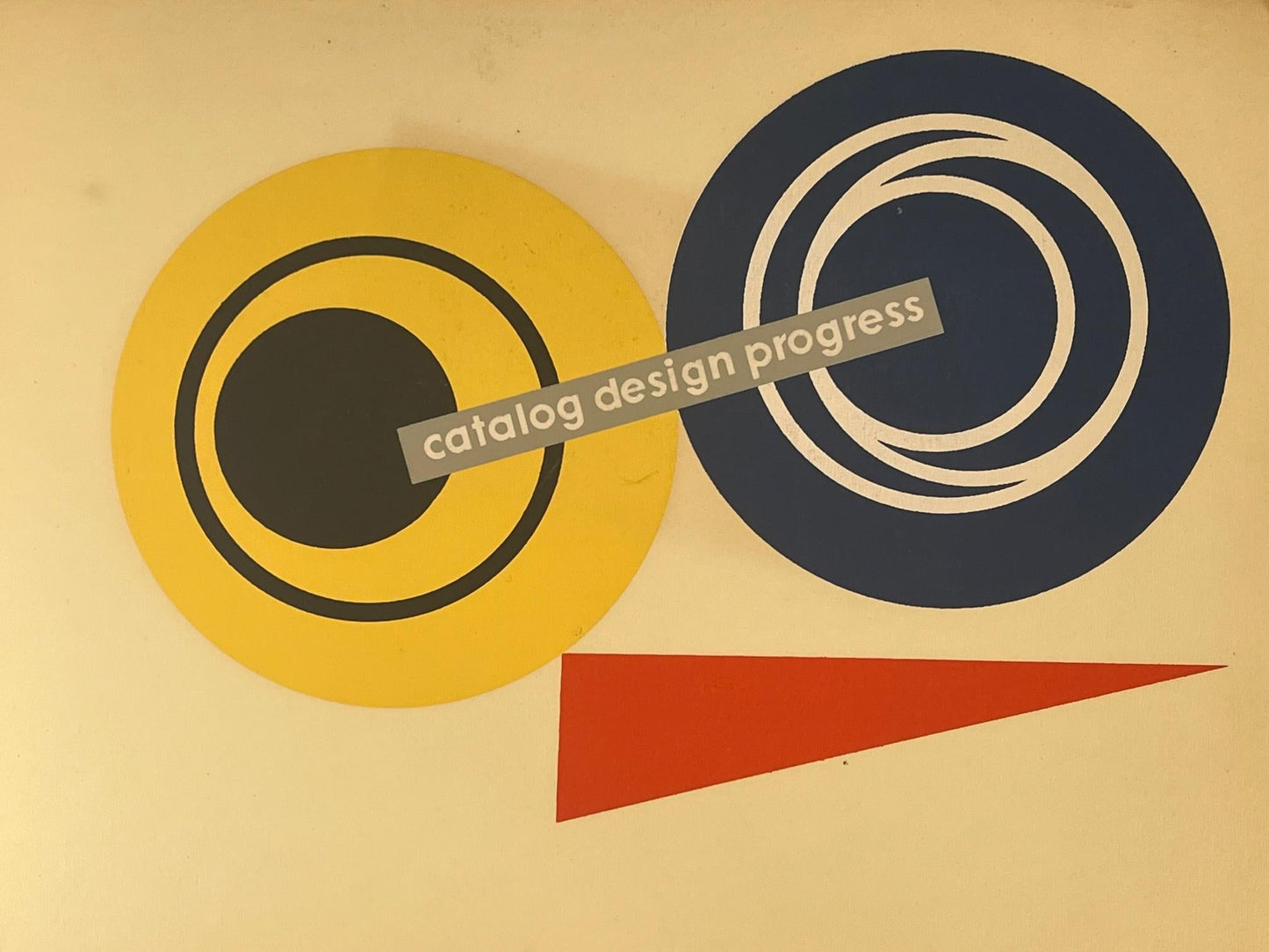 Frisman Vintage Original Ladislav Sutnar Catalog Design Progress
