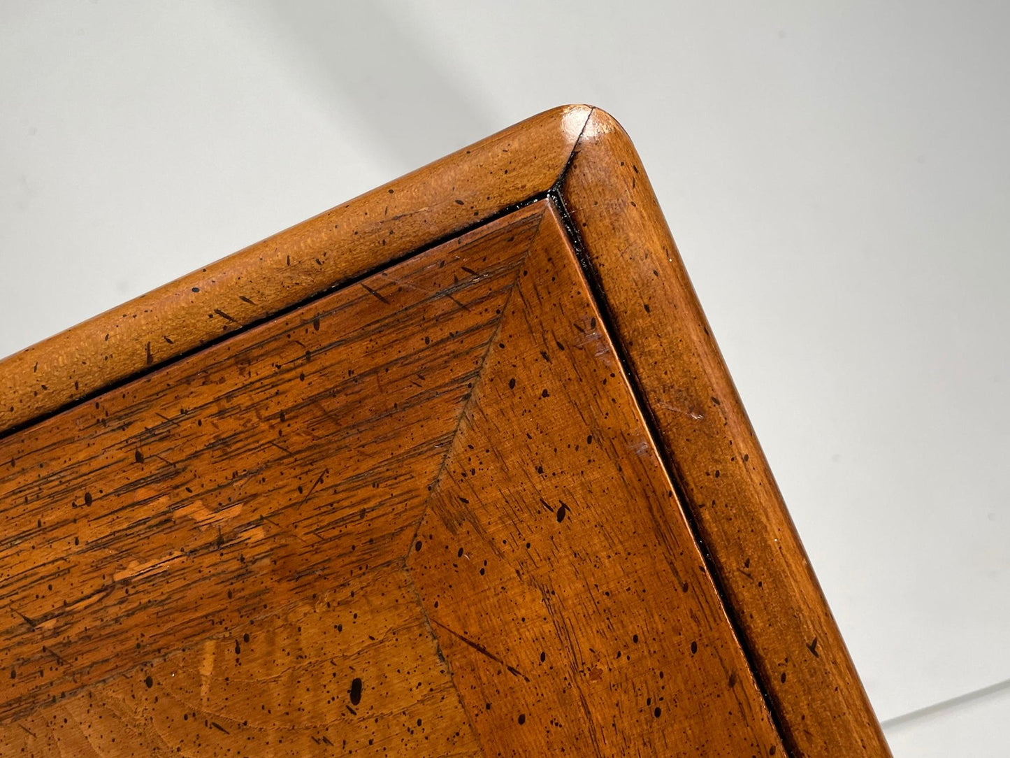 Frisman Vintage Unusual Burl Lamp Table by Lane