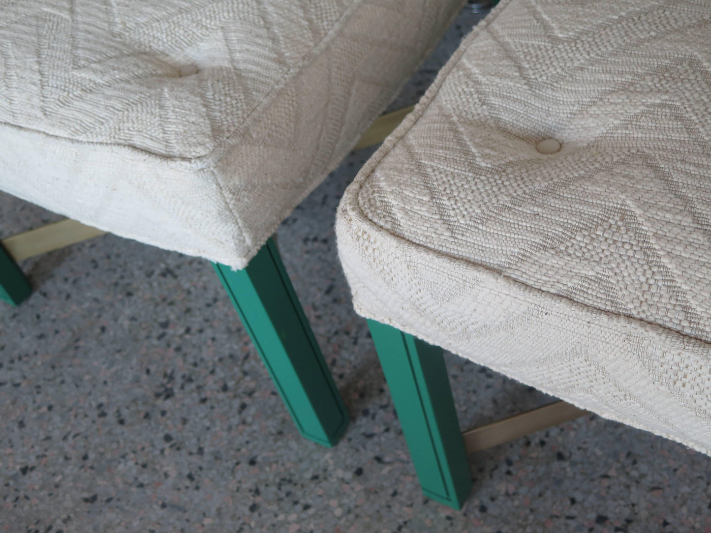 Frisman Vintage Pair of Paul Laszlo Ottomans