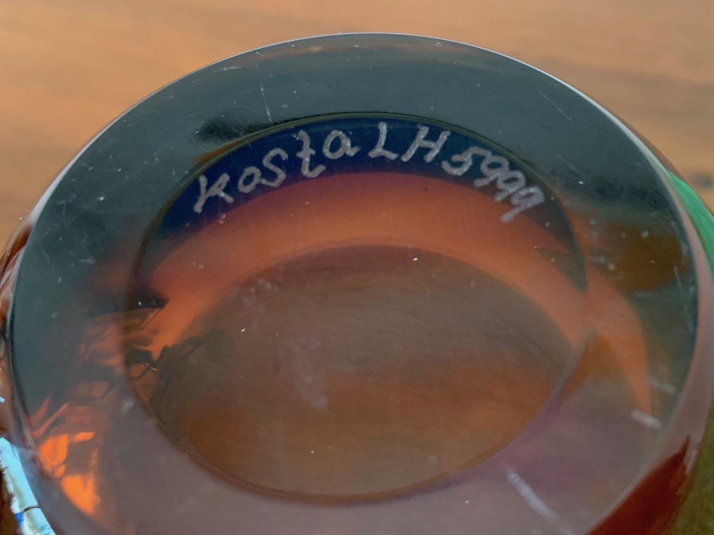 Frisman Vintage Two Unusual Vicke Lindstrand for Kosta Boda Glass Vessels