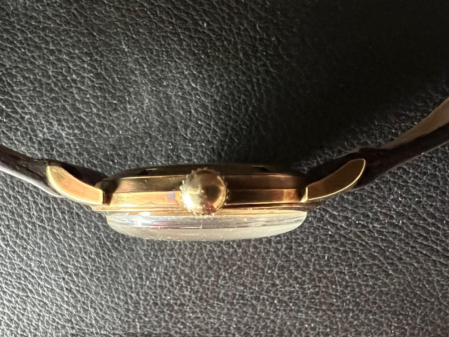 Frisman Vintage Longines 14k Gold Watch Tropical Patina Ca' 1953