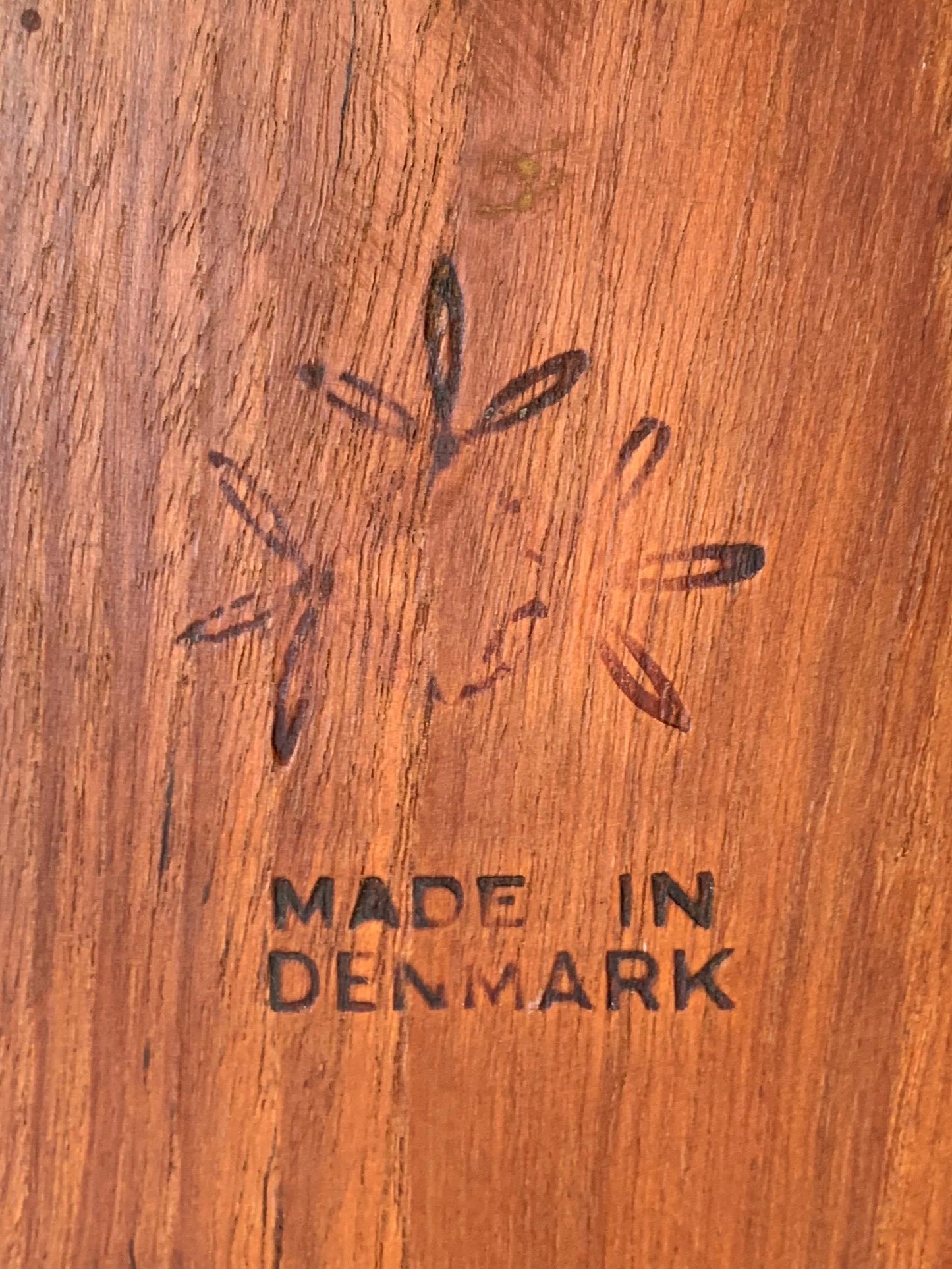 Frisman Vintage Sculptural Danish Lunch Board in Solid Teak by Johannes Aasbjerg
