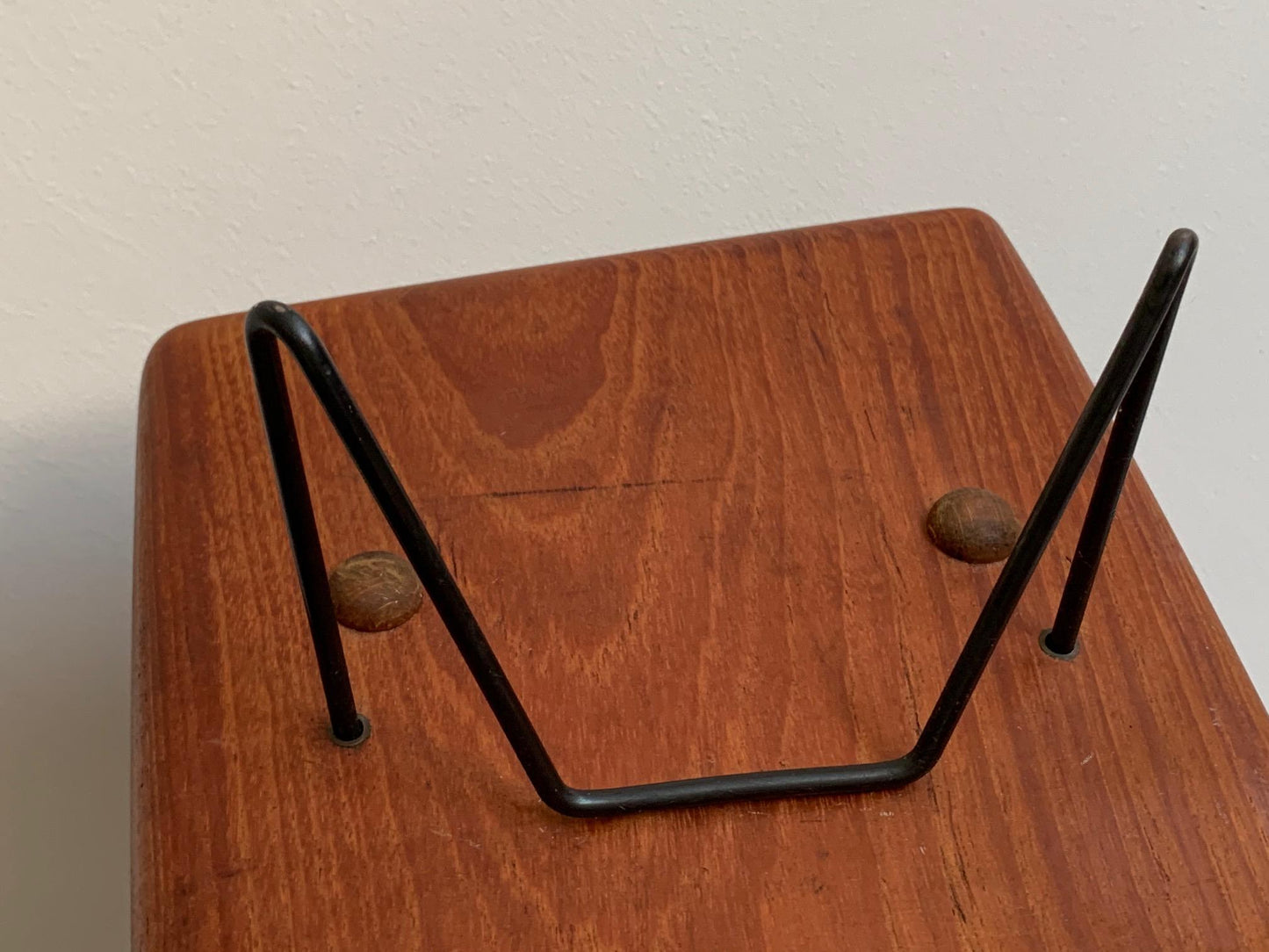 Frisman Vintage Sculptural Danish Lunch Board in Solid Teak by Johannes Aasbjerg