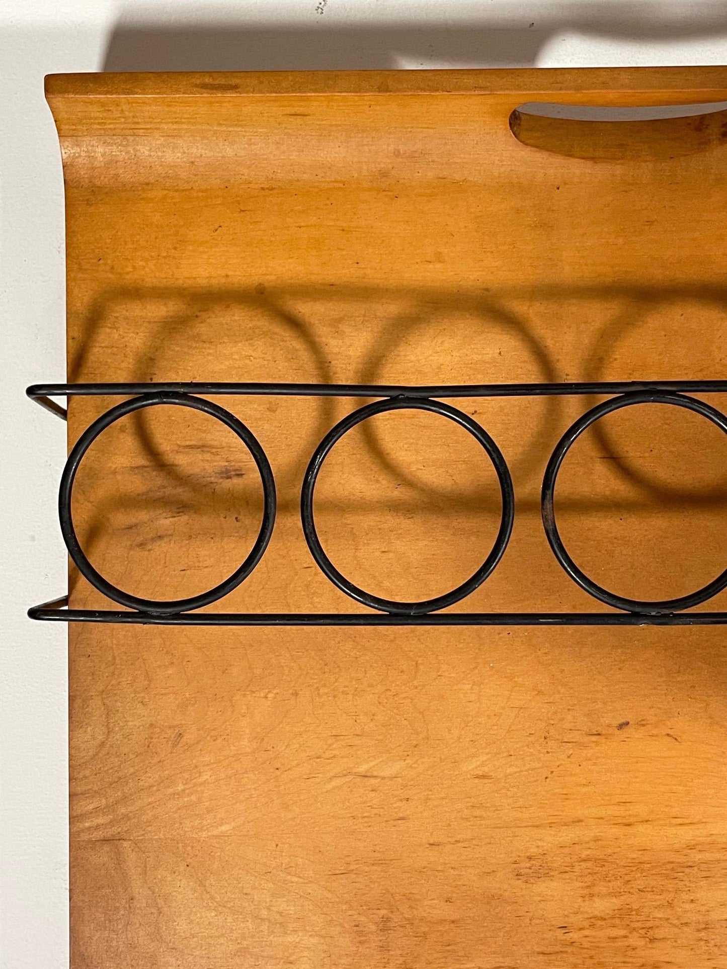 Frisman Vintage Rare Bar Cart by Milo Baughman with Removable Trays