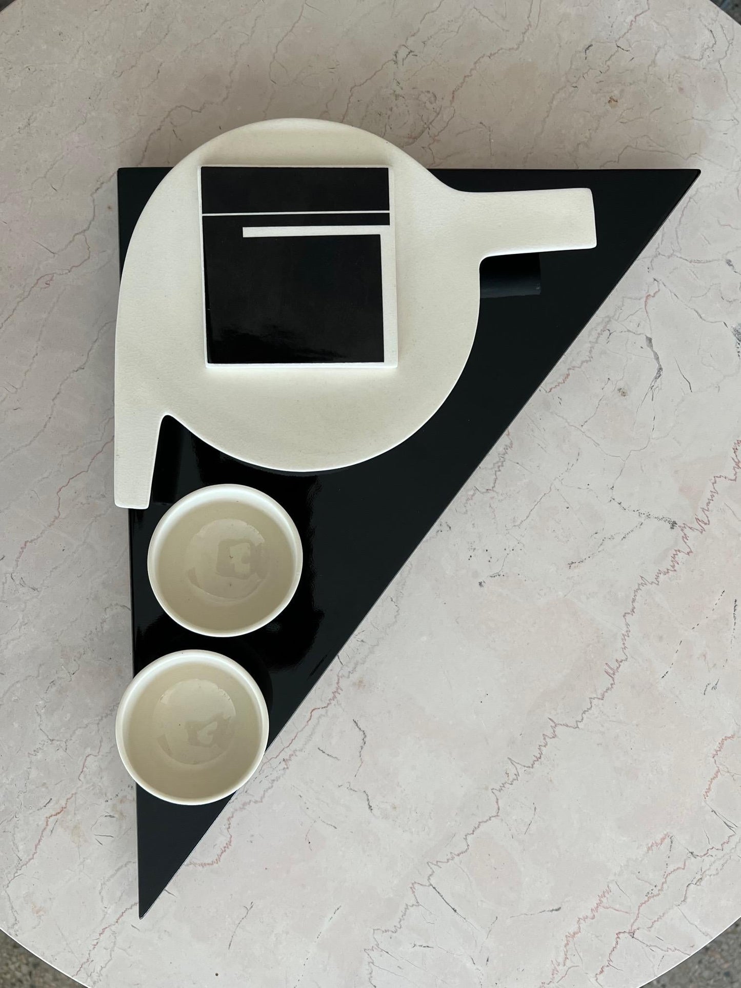 Frisman Vintage Marek Cecula Post Modernist Tea Set ca' 1980