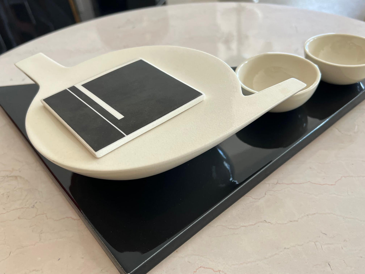 Frisman Vintage Marek Cecula Post Modernist Tea Set ca' 1980