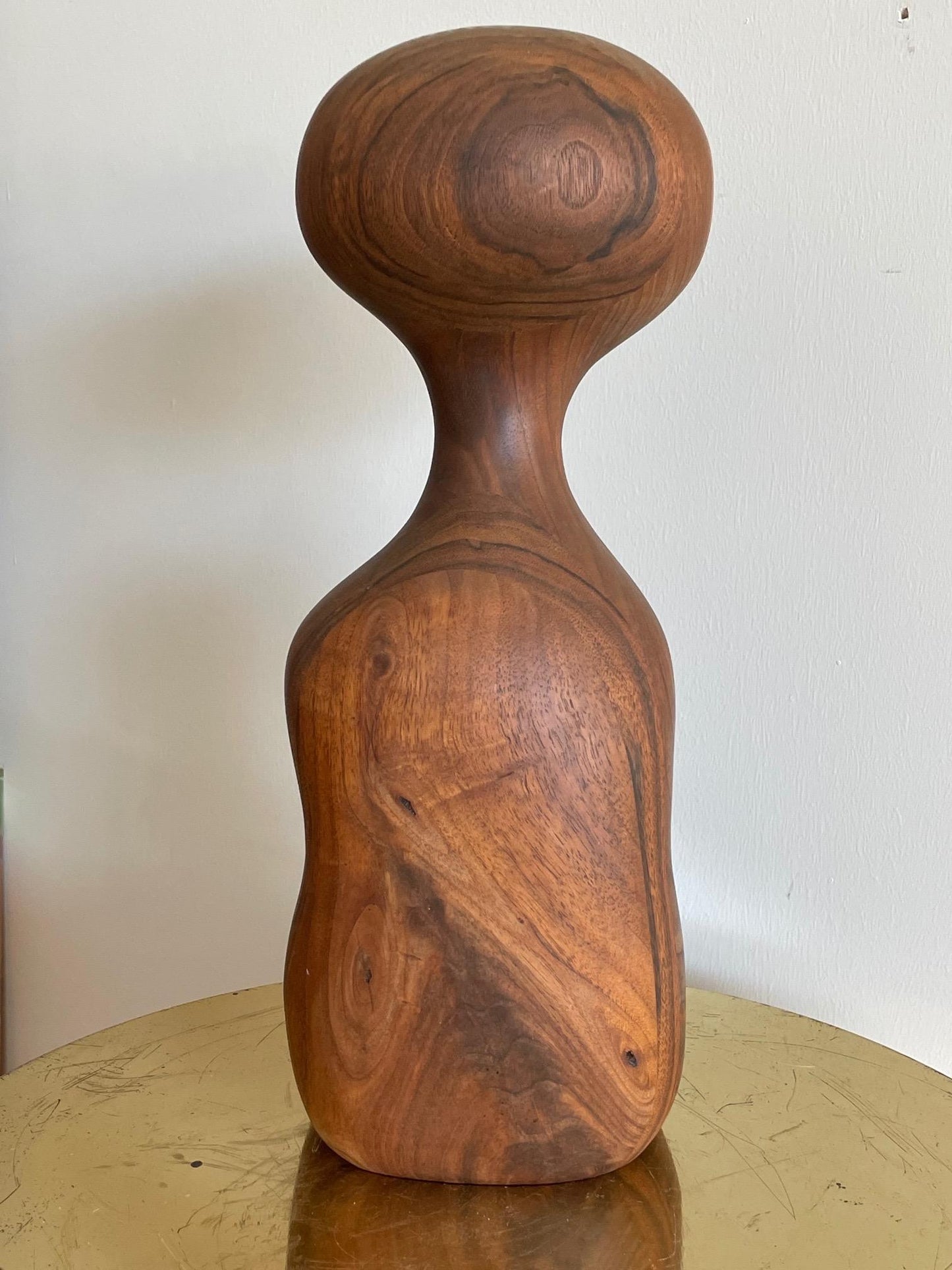 Frisman Vintage Margery Goldberg Sculpture in Walnut, 1978