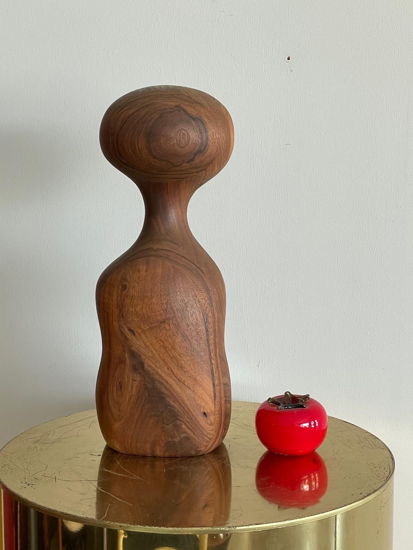 Frisman Vintage Margery Goldberg Sculpture in Walnut, 1978