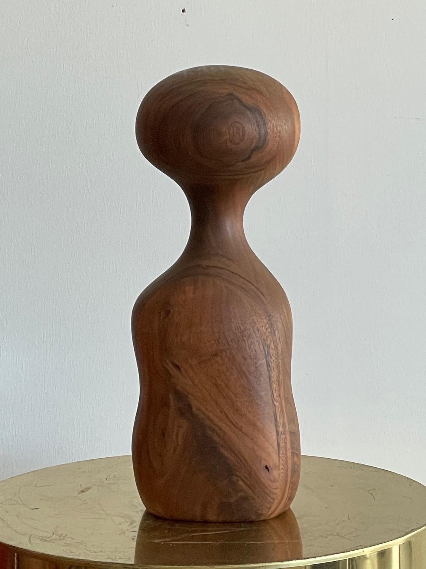 Frisman Vintage Margery Goldberg Sculpture in Walnut, 1978