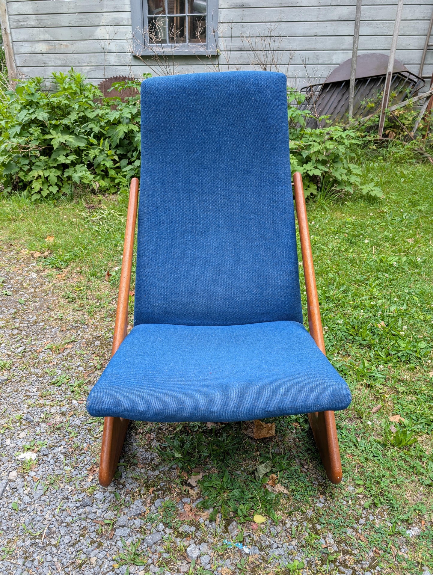 Frisman Vintage Danish Modern Rocker By Mogens Kold ca' 1960's
