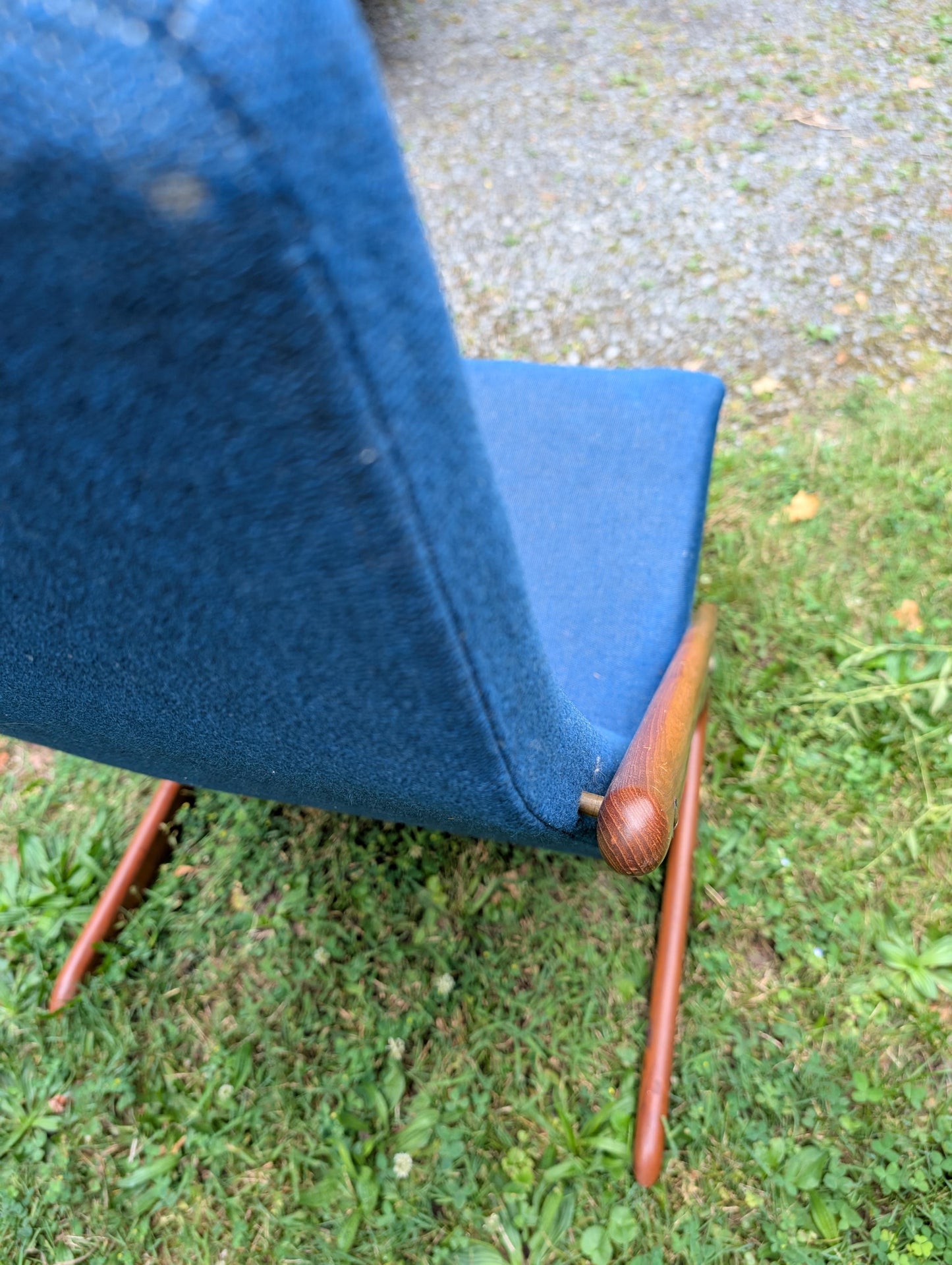 Frisman Vintage Danish Modern Rocker By Mogens Kold ca' 1960's