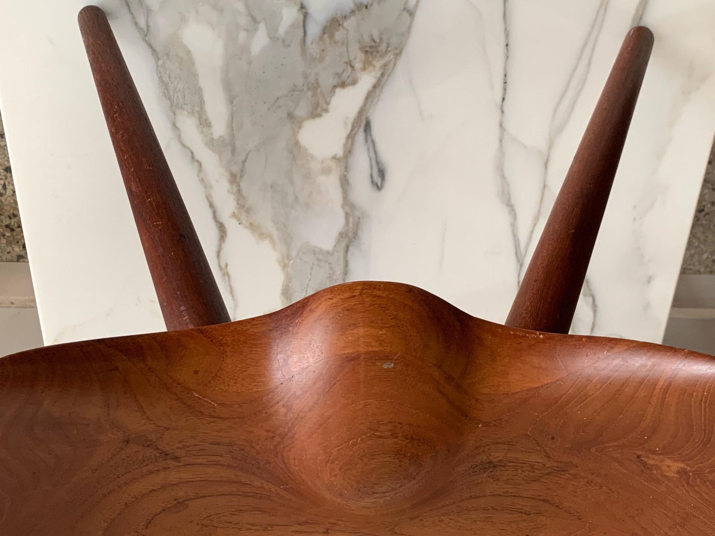 Frisman Vintage Mogens Lassen Teak Stool for K. Thomsen, Denmark