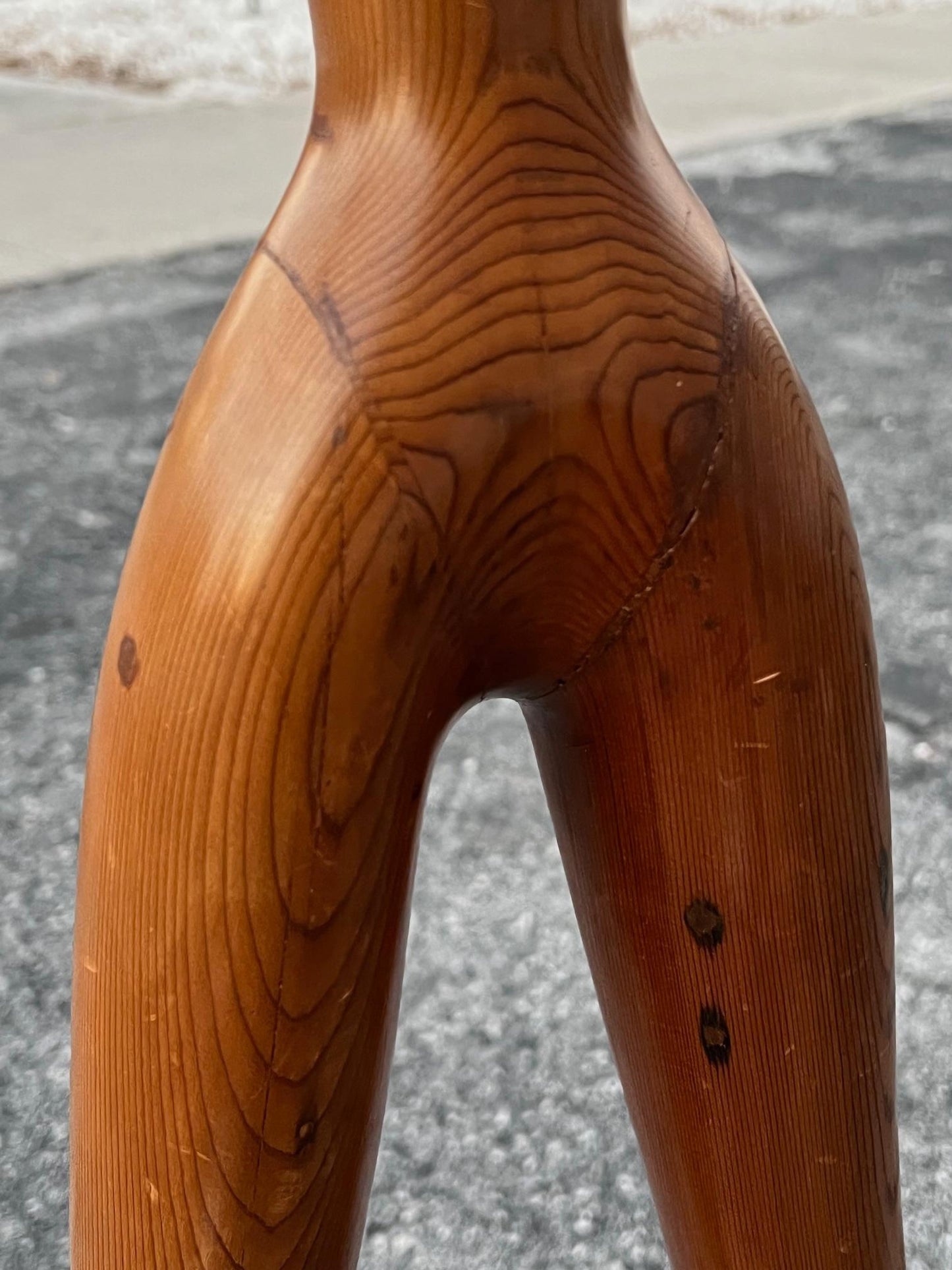 Frisman Vintage A Large Figurative Sculpture By Manuel Pereira da Silva 1979