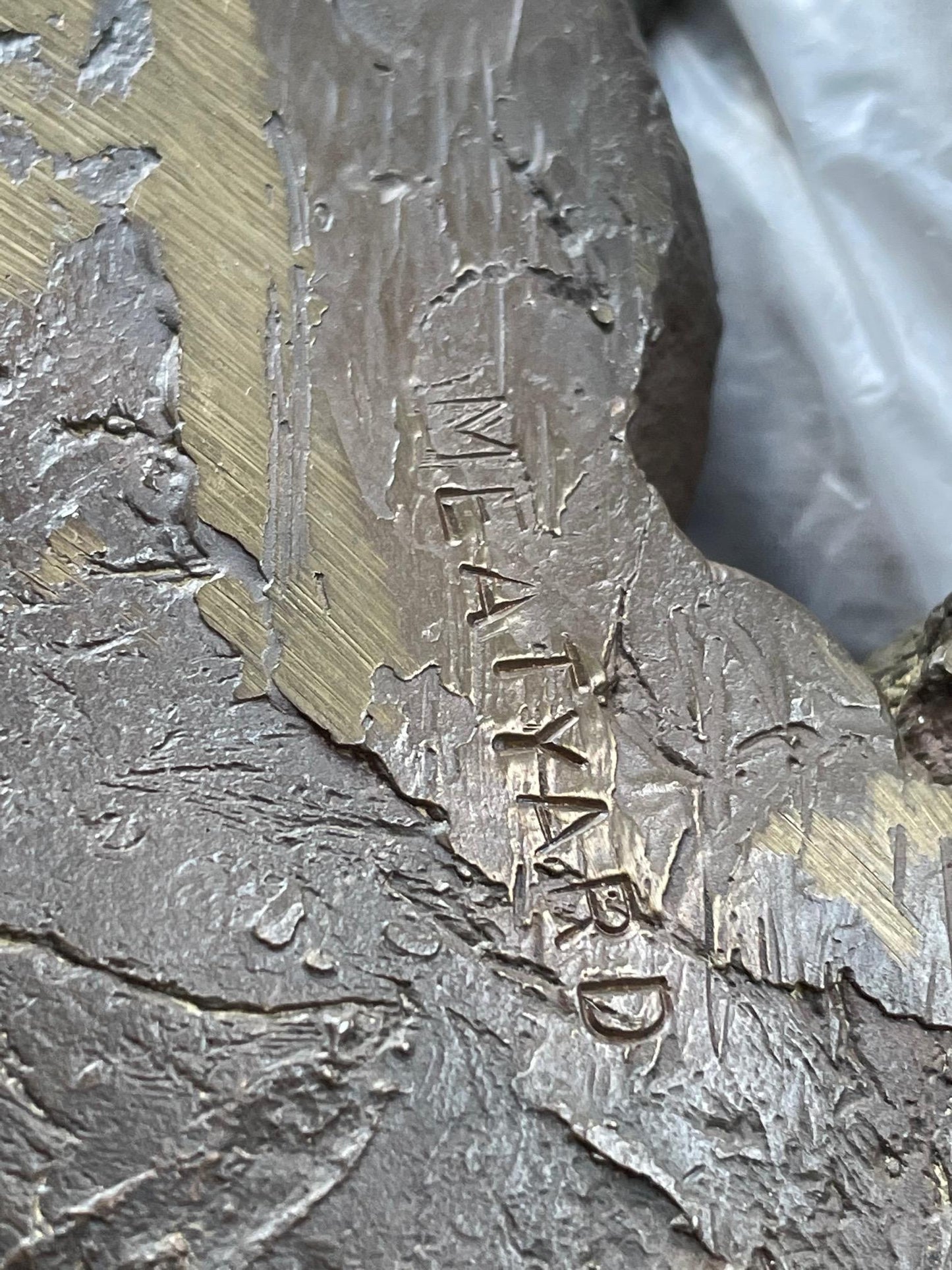 Frisman Vintage Jerry Meatyard Bronze Sculpture "Hydra"