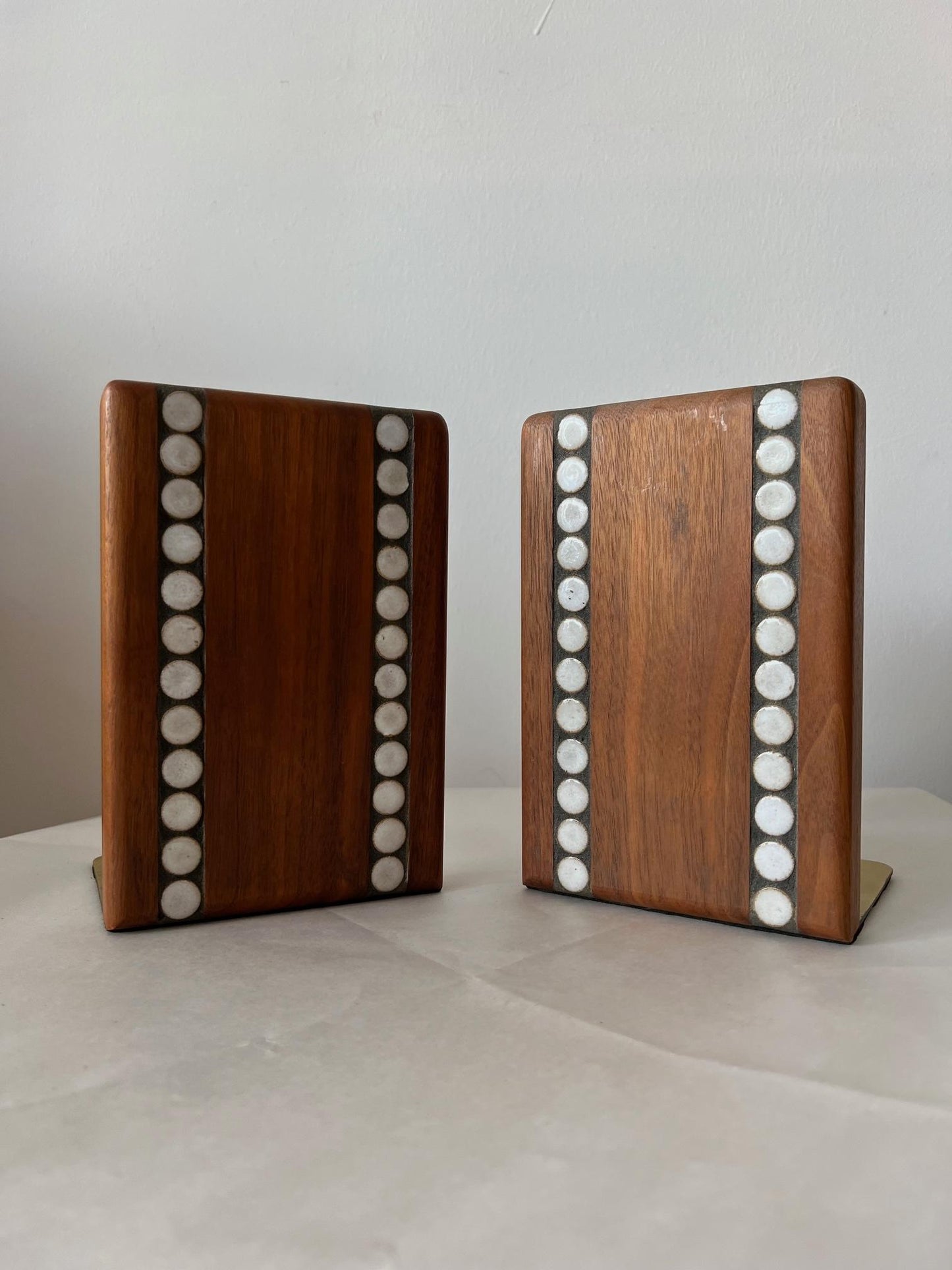 Frisman Vintage Gordon Martz Marshall Studios Ceramic Bookends