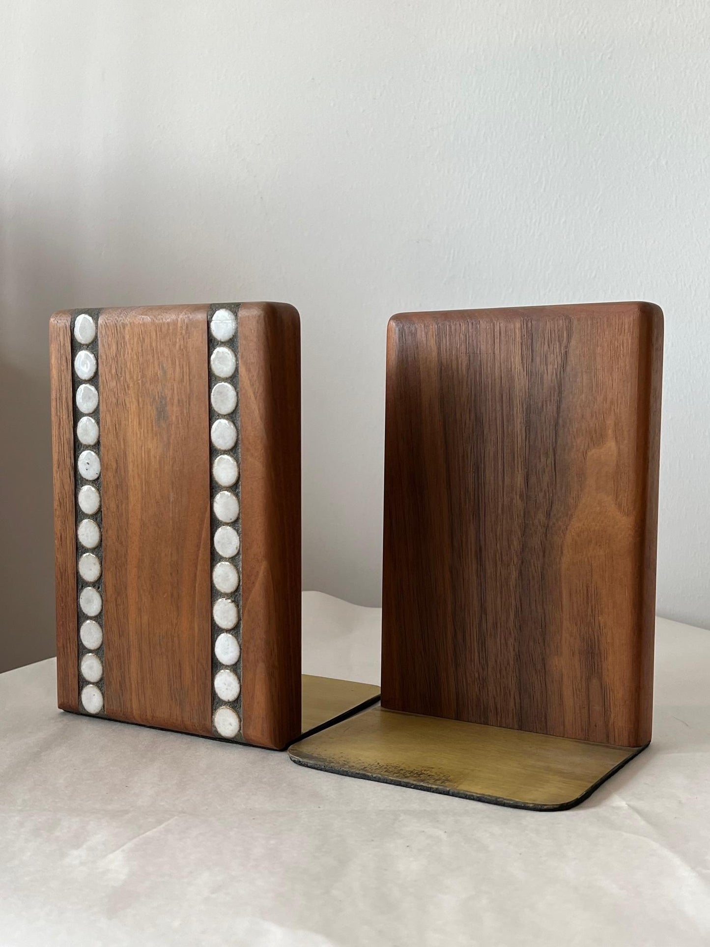 Frisman Vintage Gordon Martz Marshall Studios Ceramic Bookends