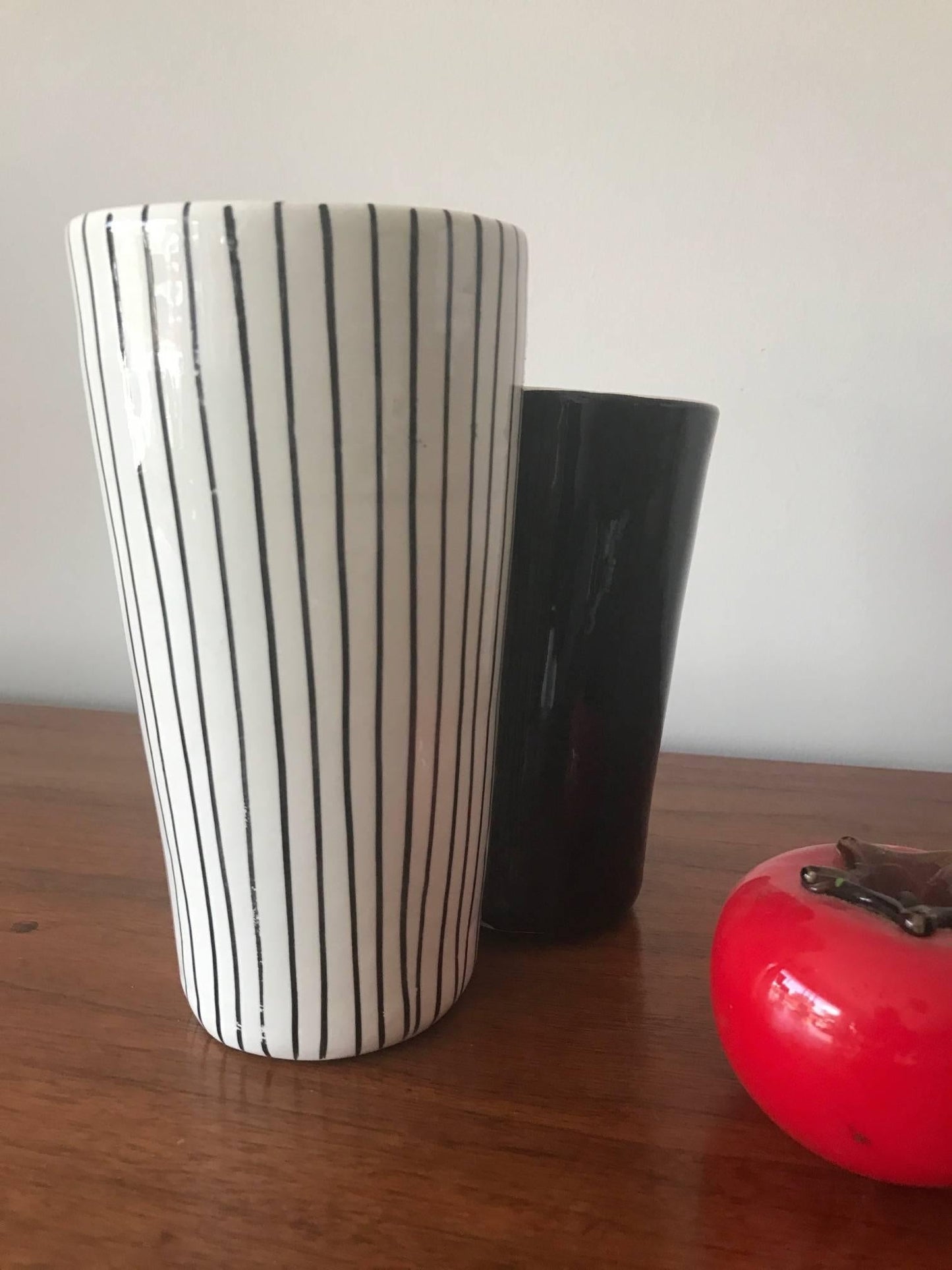 Frisman Vintage Ceramic Vase by Mancioli, Italy, circa 1960s