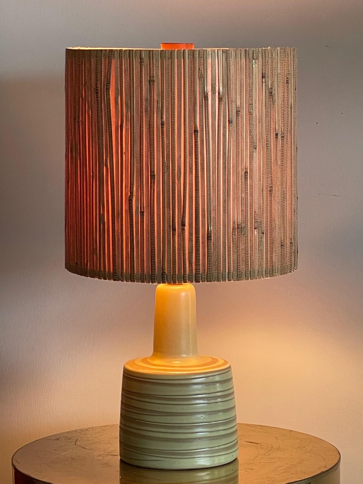 Frisman Vintage Charming Ceramic Lamp by Martz