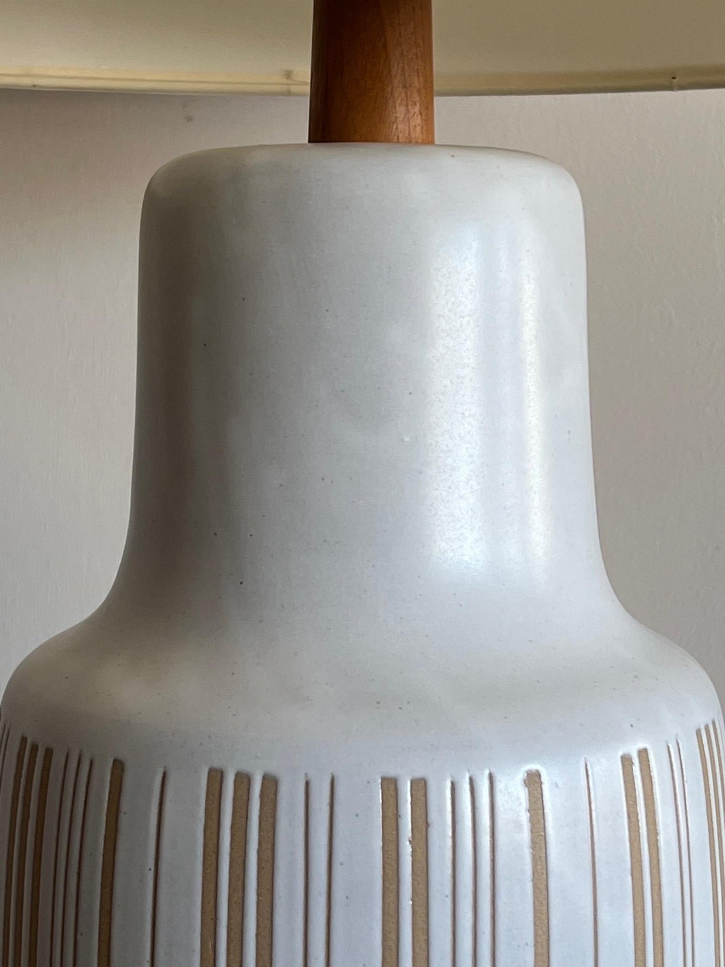 Frisman Vintage Martz Lamp with Vertical Decoration, ca' 1960's