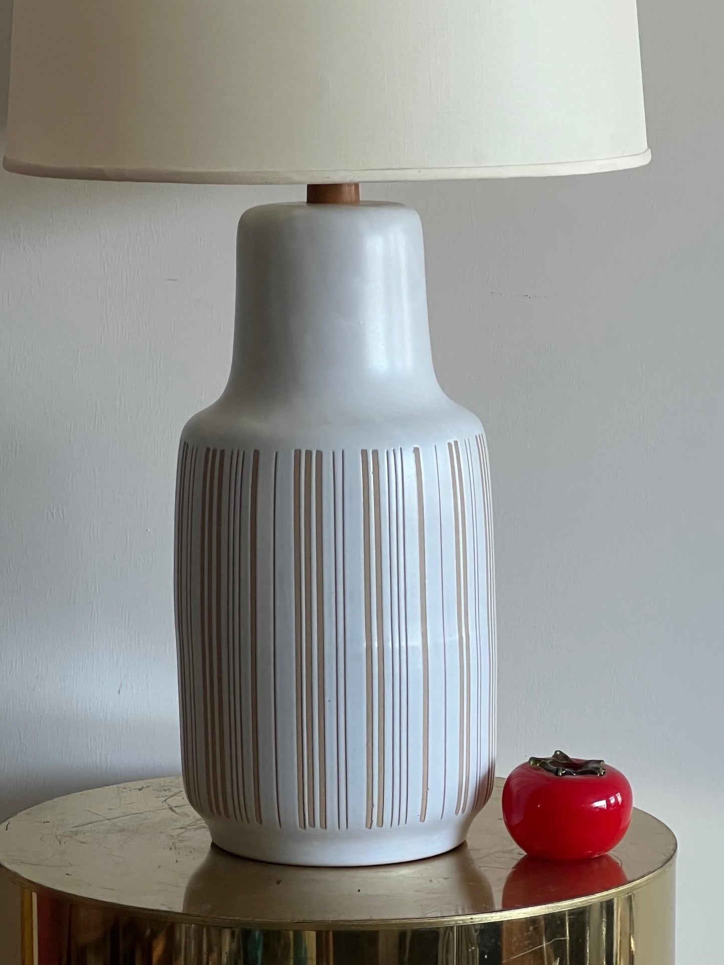 Frisman Vintage Martz Lamp with Vertical Decoration, ca' 1960's